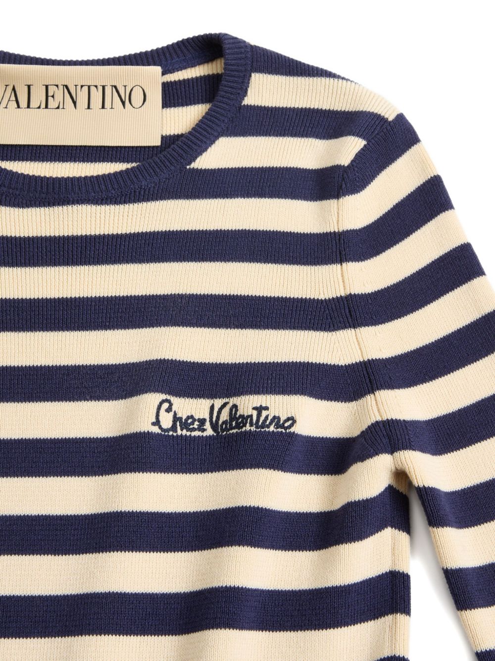 VALENTINO Chez-Motif Knit Sweater