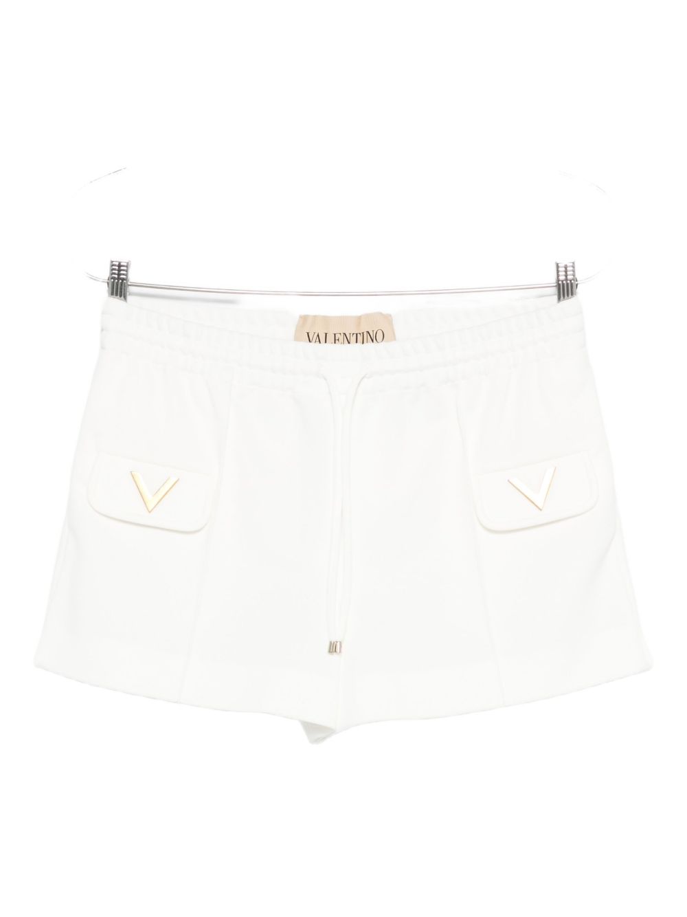VALENTINO GARAVANI Drawstring V Logo Mini Shorts for Women