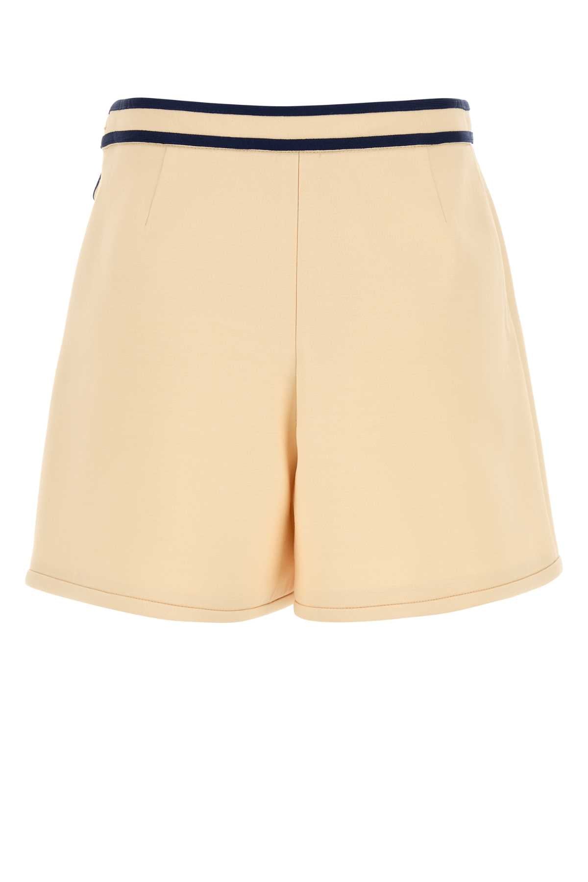 VALENTINO GARAVANI Crepe Mini Shorts for Women - FW25 Collection