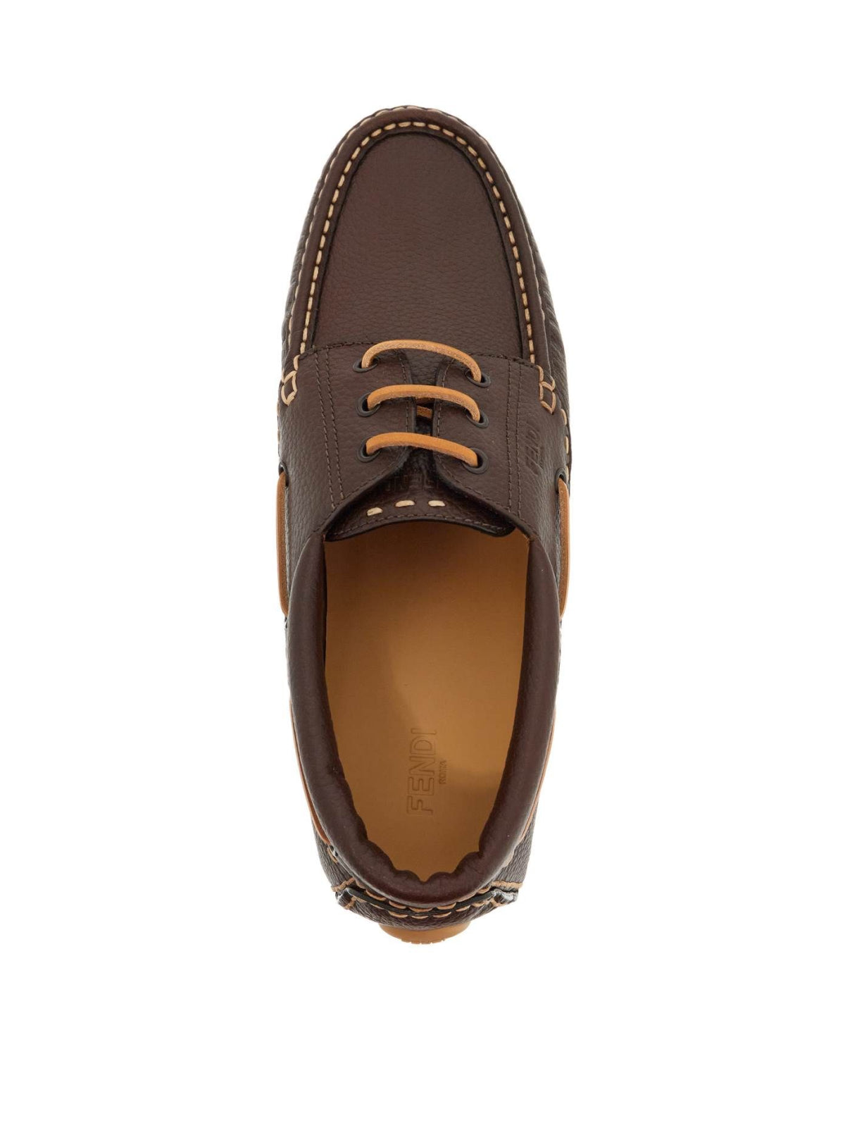 FENDI Deck Logo Lace-Up Shoes for Men