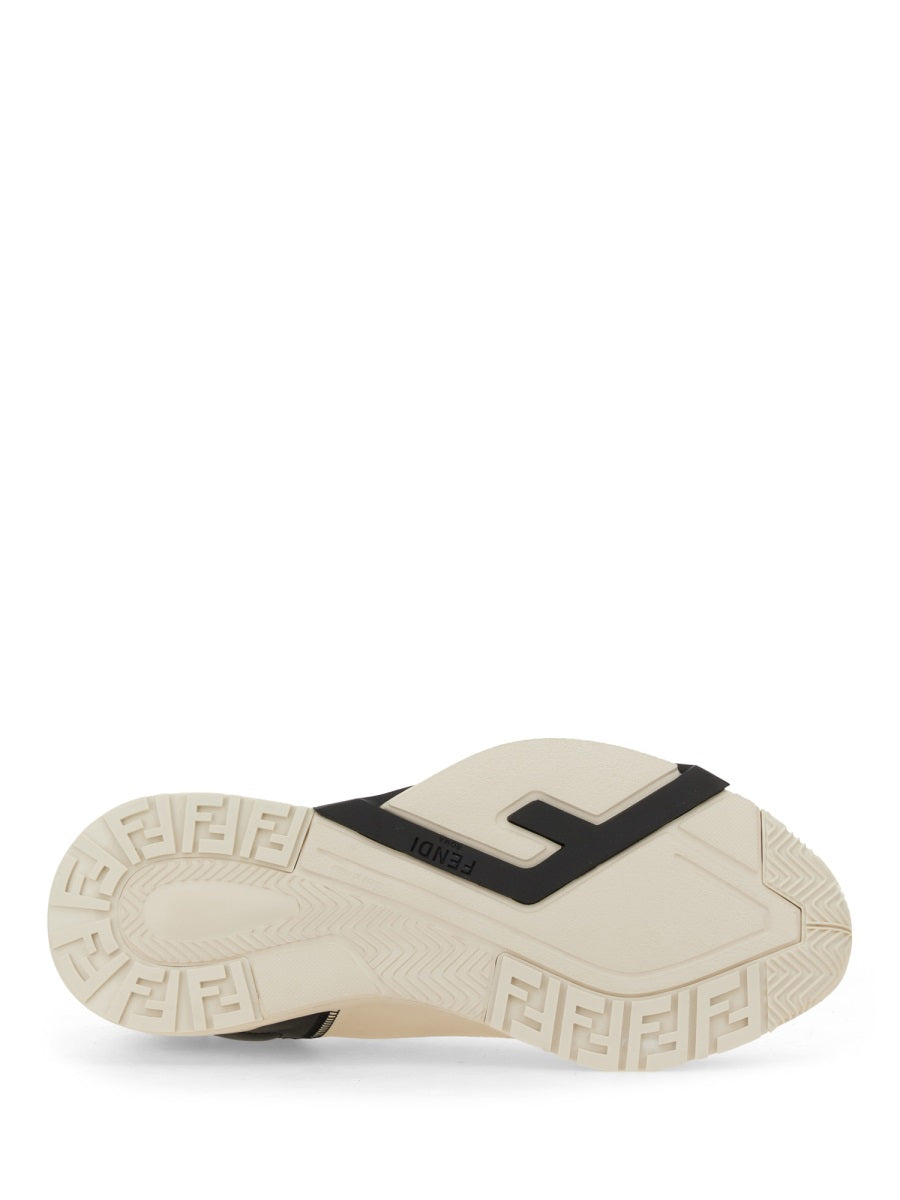 FENDI Leather Flow Sneakers for Men