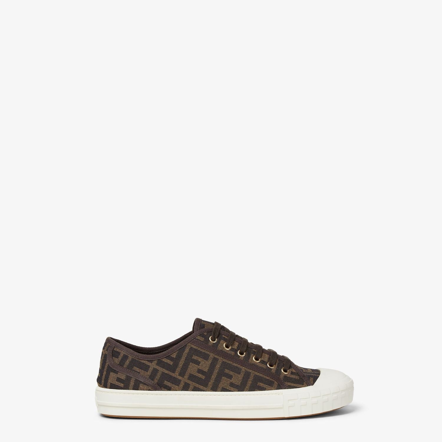 FENDI Men's Premium Leather Sneakers