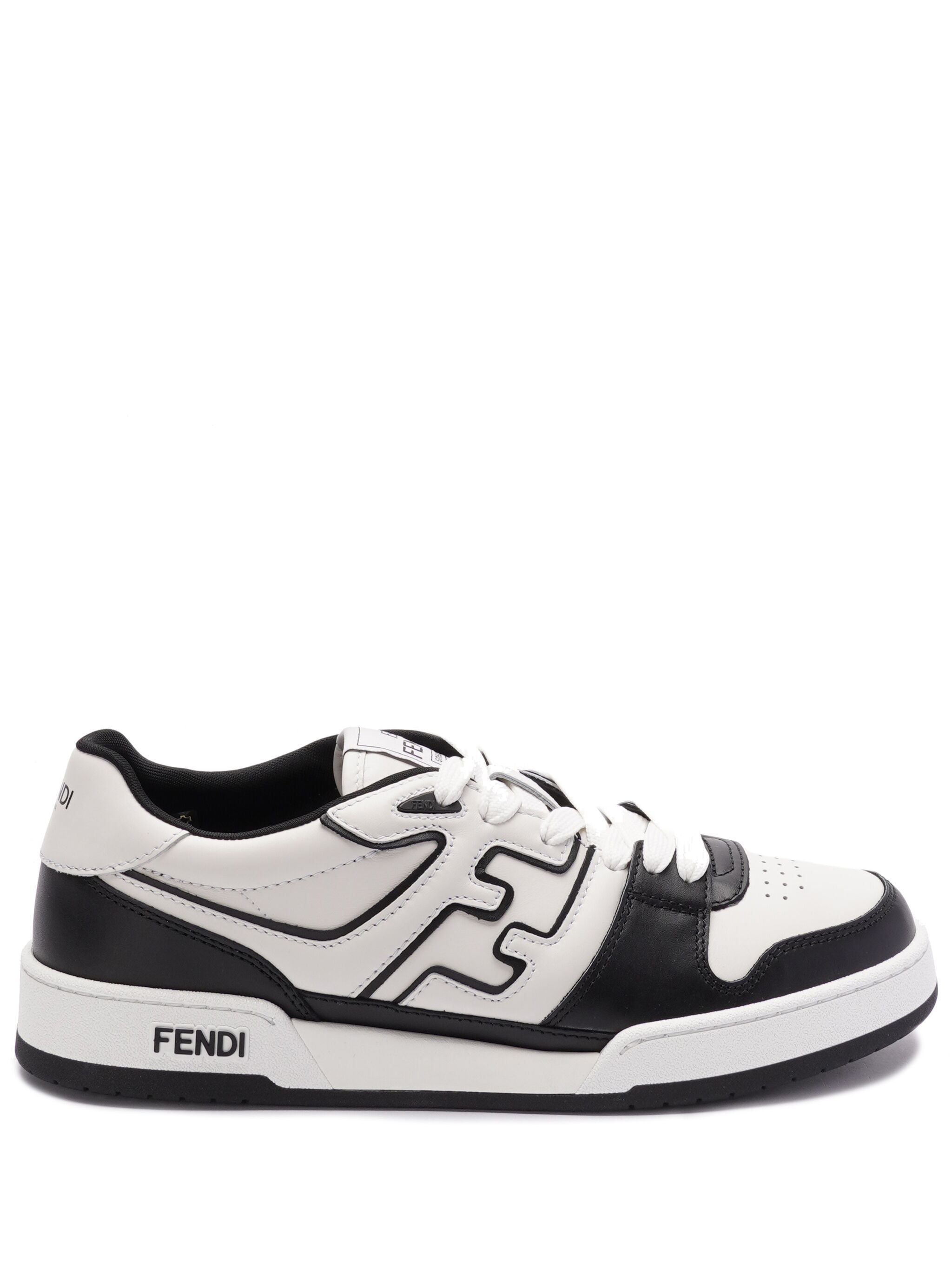 FENDI Lace-Up Match Sneakers for Men - SS25