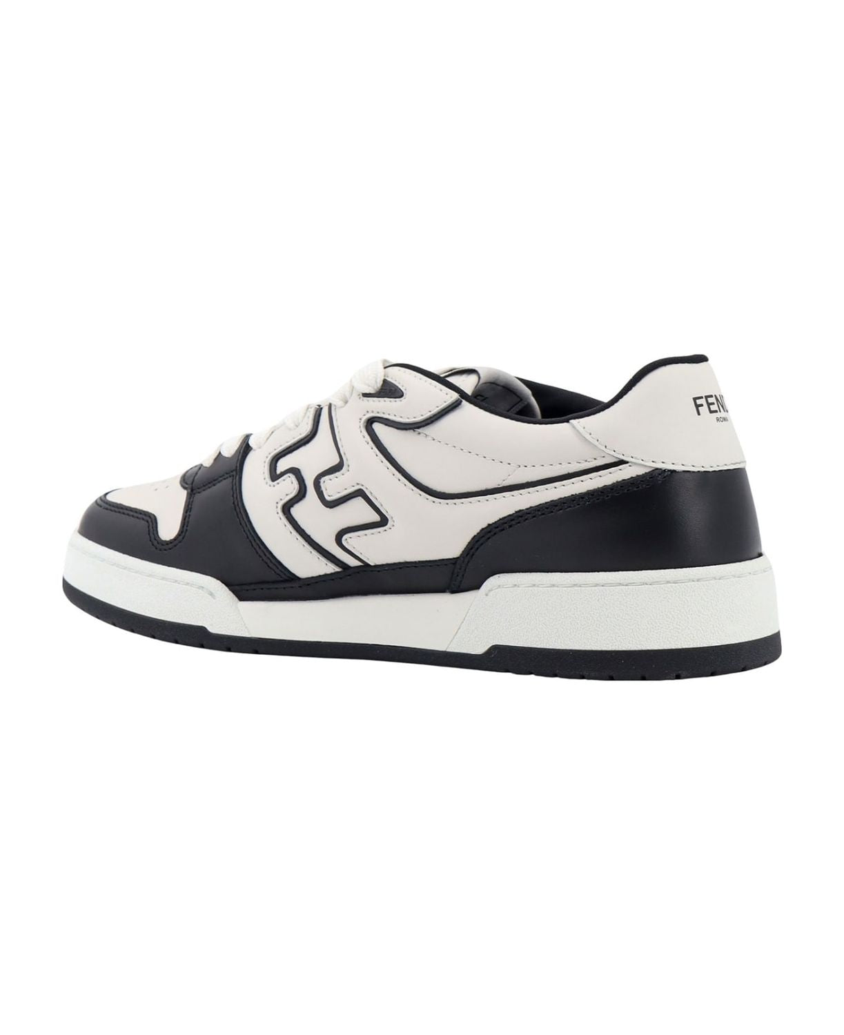FENDI Two-Tone Leather Match Sneaker for Men
