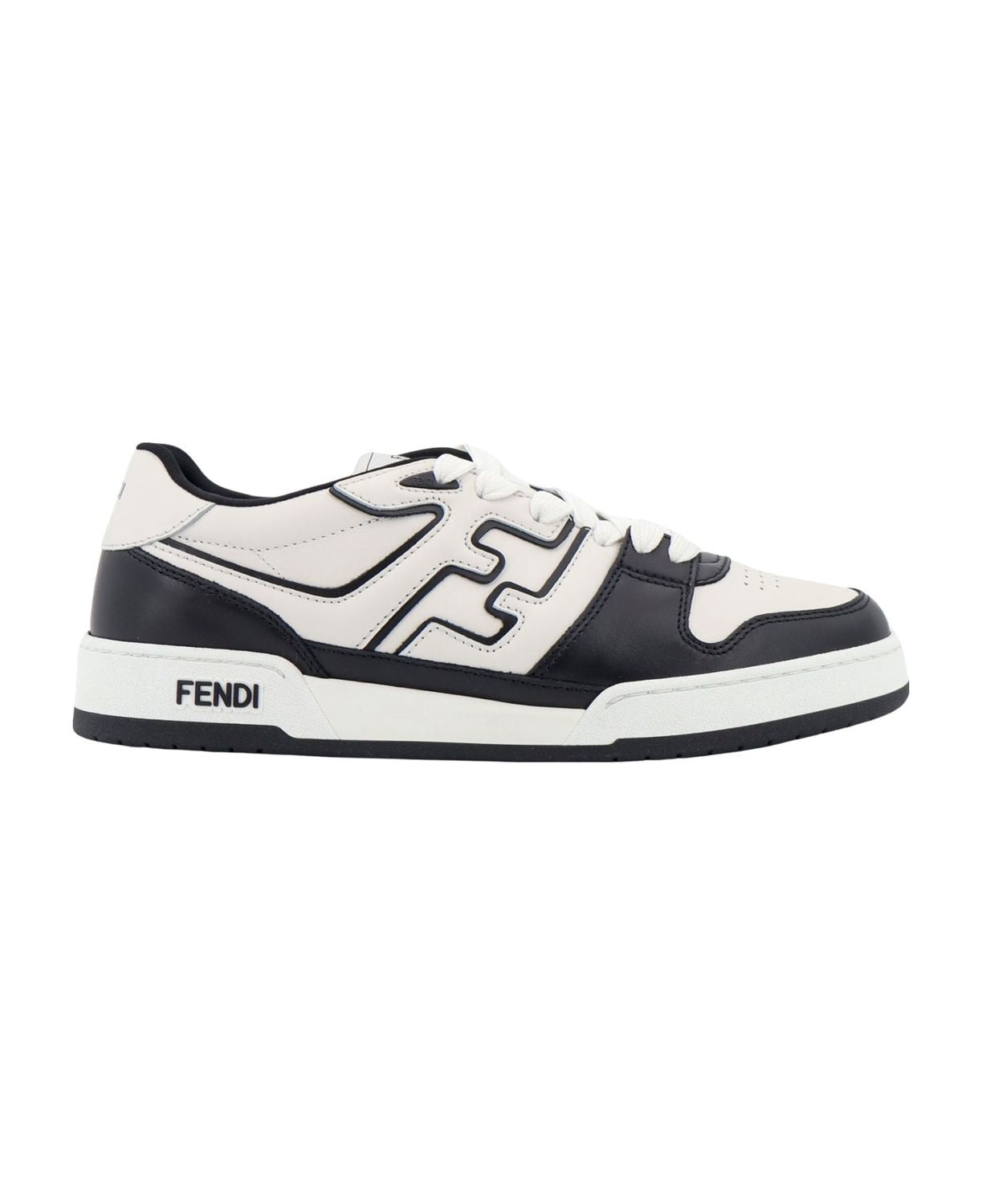 FENDI Match Sneaker in Calfskin - Men's Size