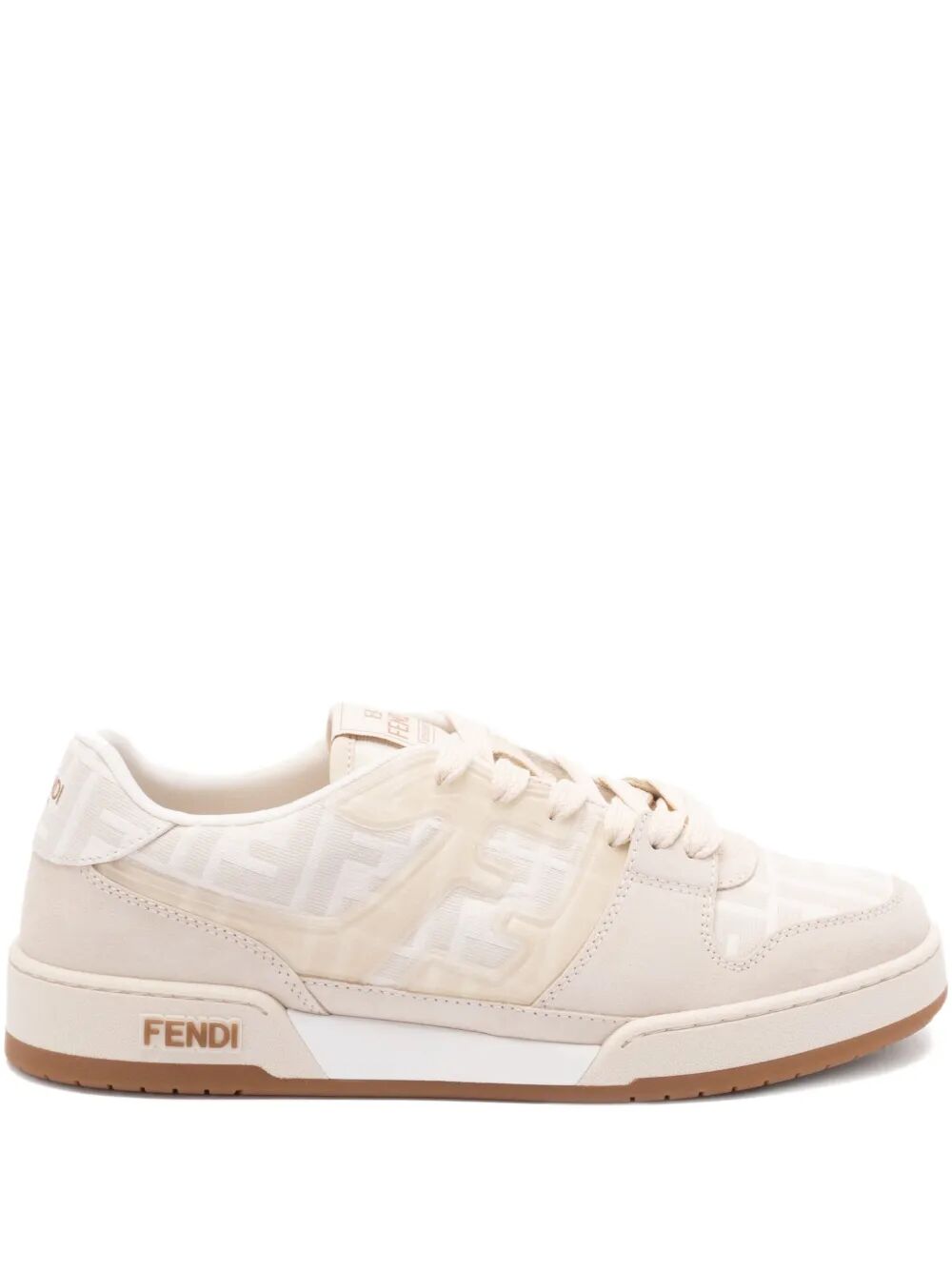 FENDI Suede Low-Top Sneakers