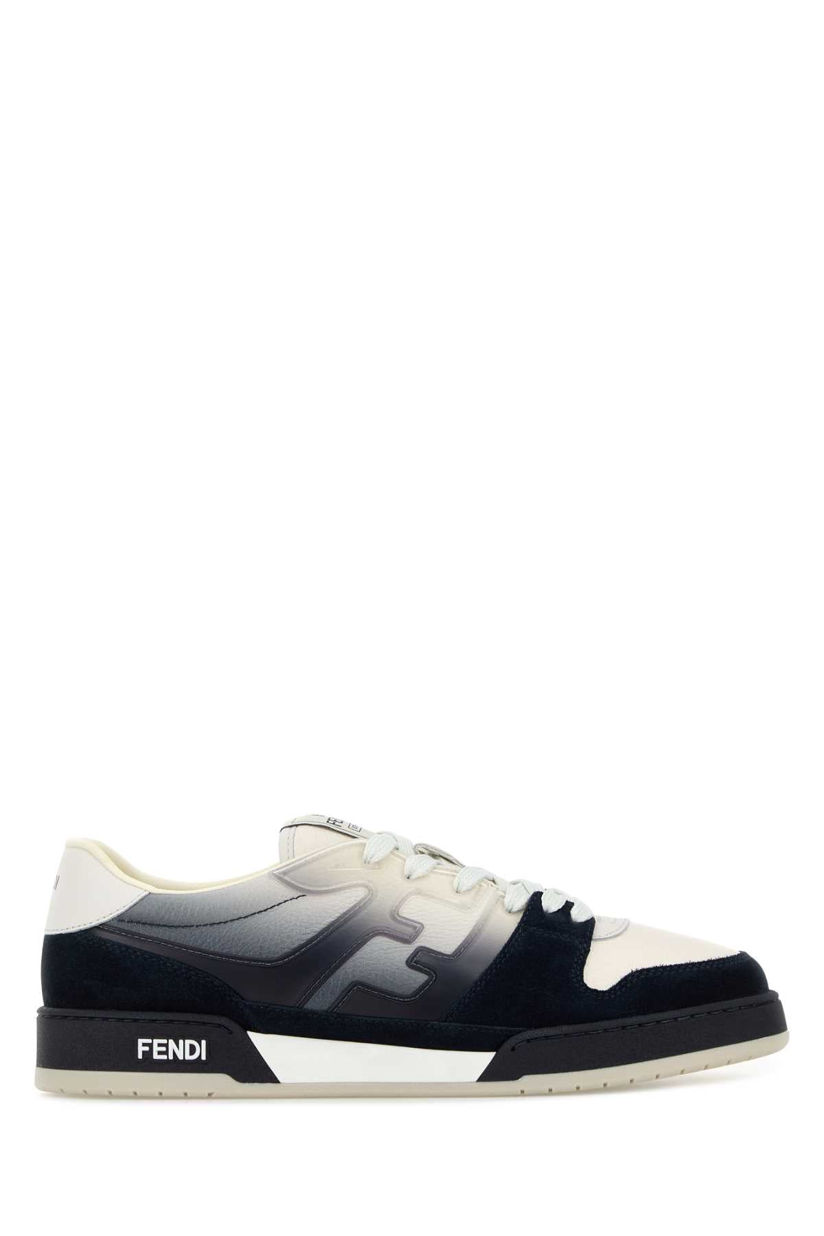 FENDI Leather Match Sneakers for Men