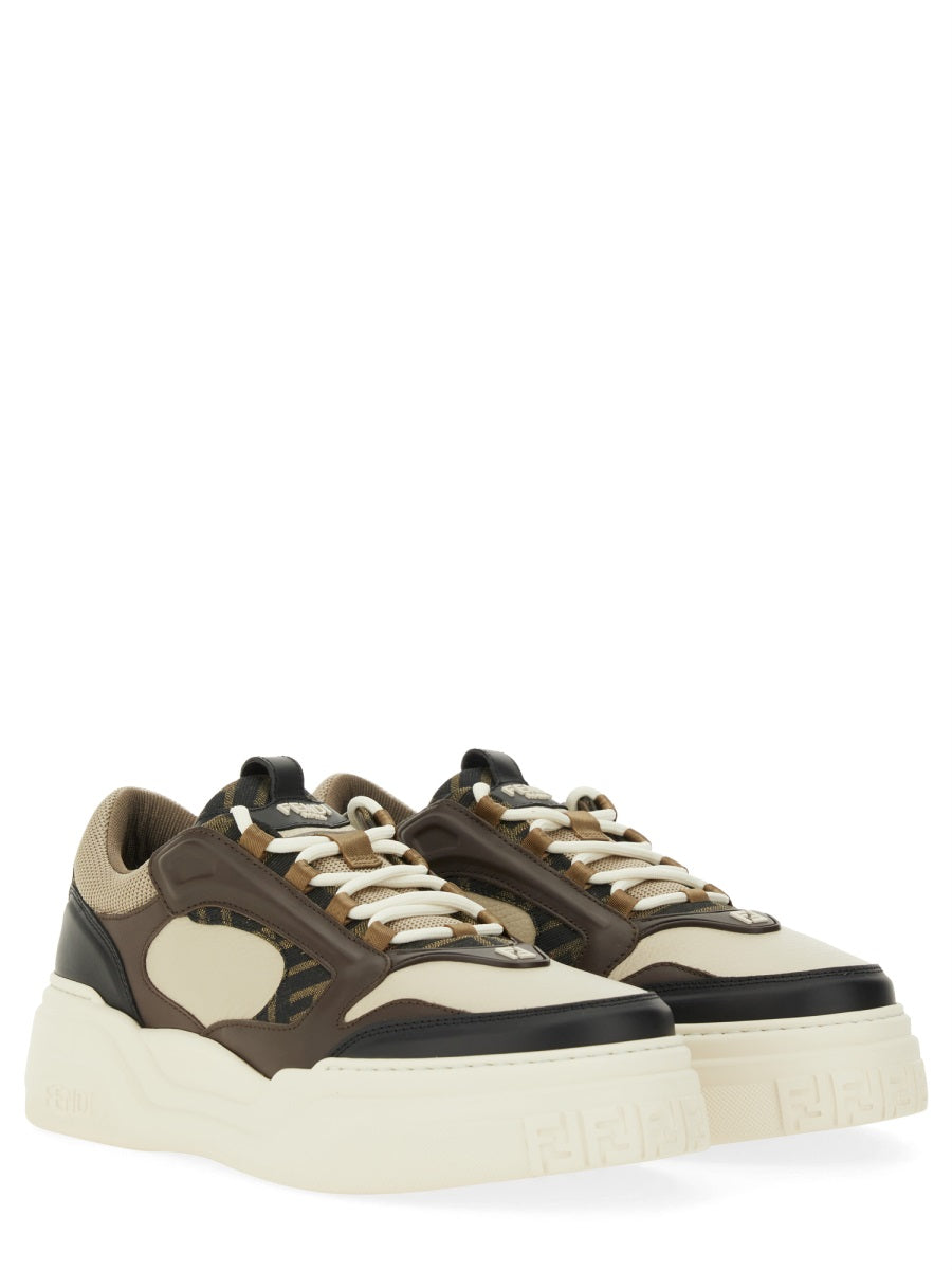 FENDI Force Low-Top Lace-Up Sneakers