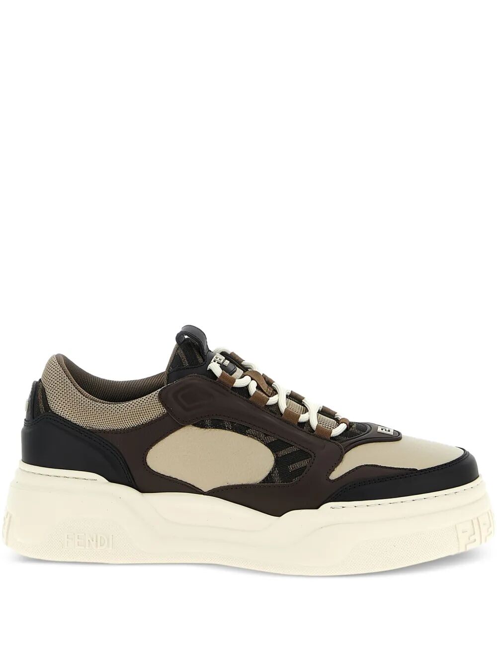 FENDI Leather Sneakers for Men - FW25 Collection
