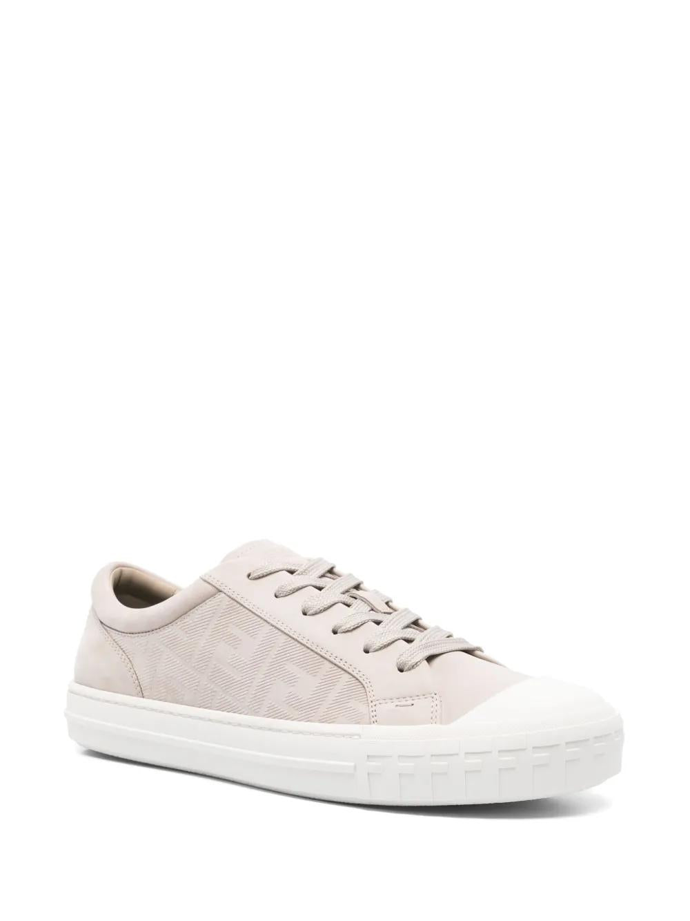 FENDI Leather Domino Sneakers for Men