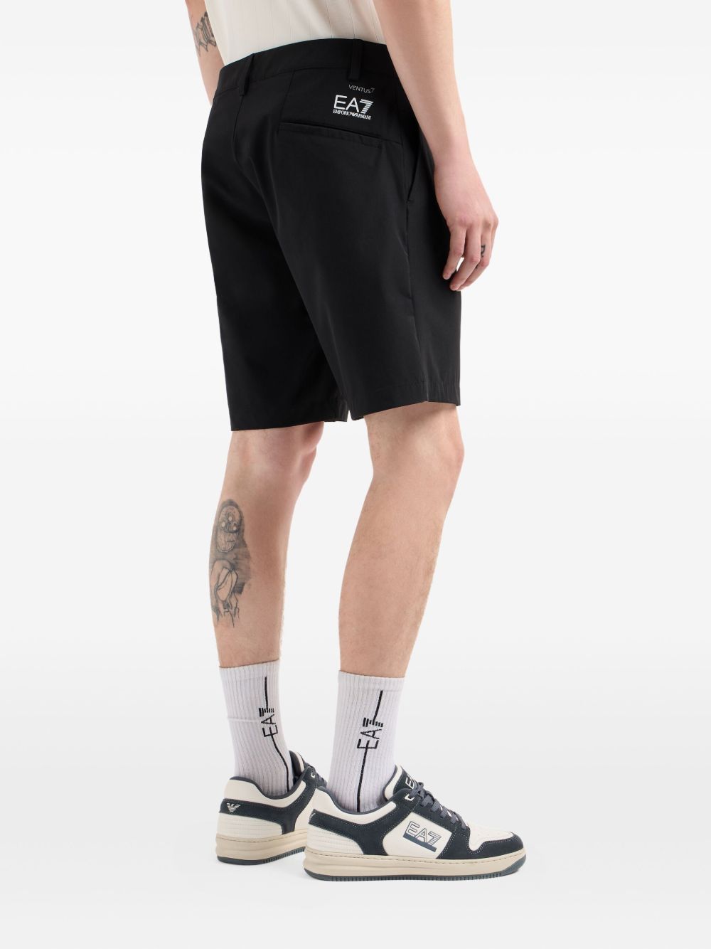 EA7 Men's Flat Front Shorts