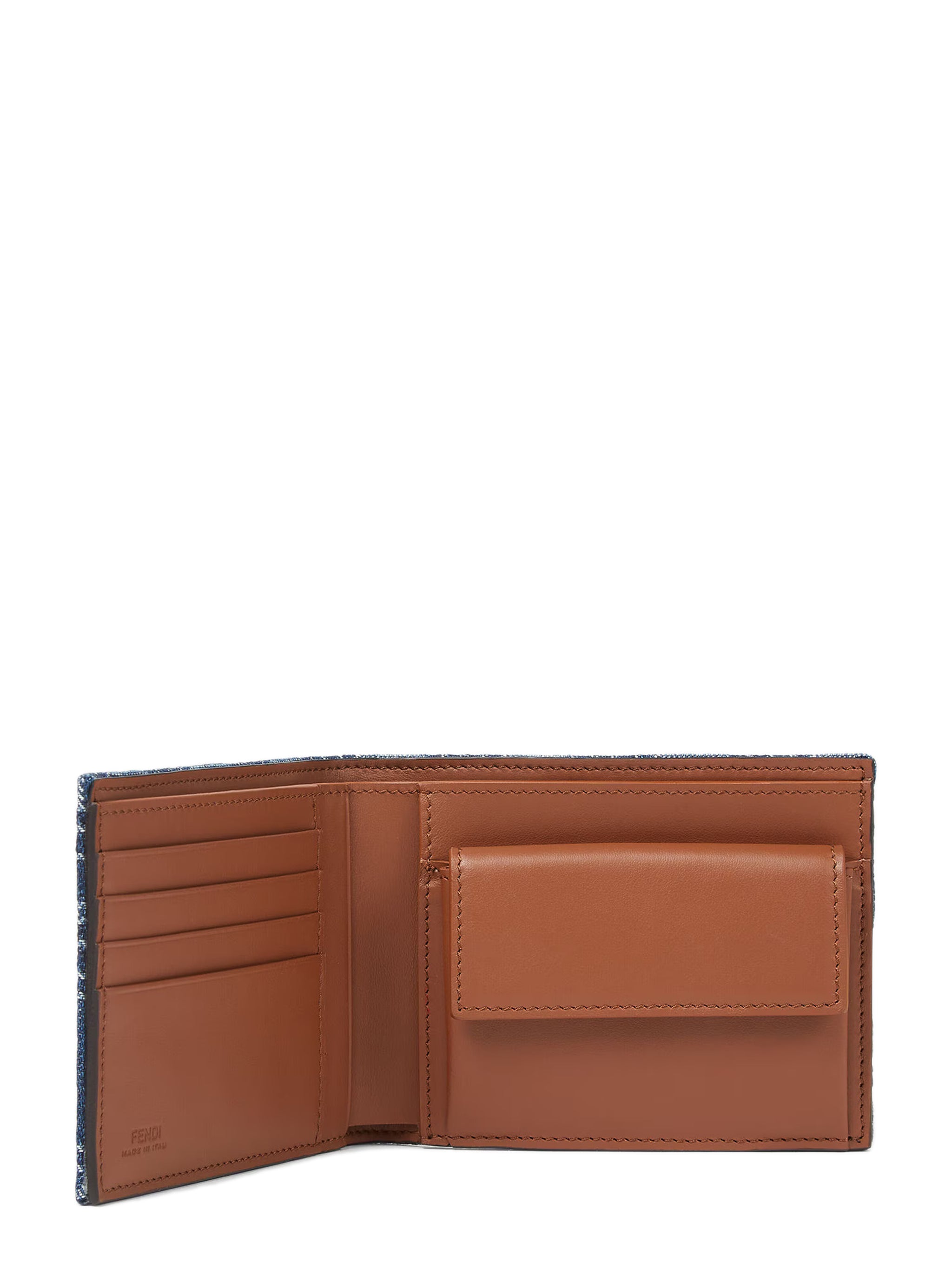 FENDI Mini Bi-Fold Wallet with Card Slots