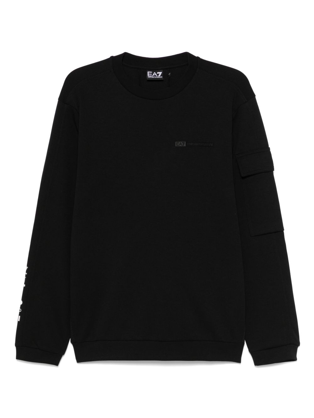 EA7 Classic Cotton Crewneck Sweatshirt for Men