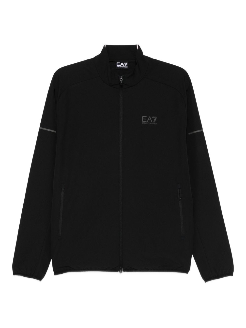EA7 Logo Zip Stripe Top for Men