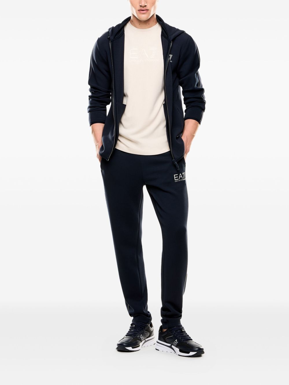 EA7 Embroidered Logo Tee - Men’s Short Sleeve