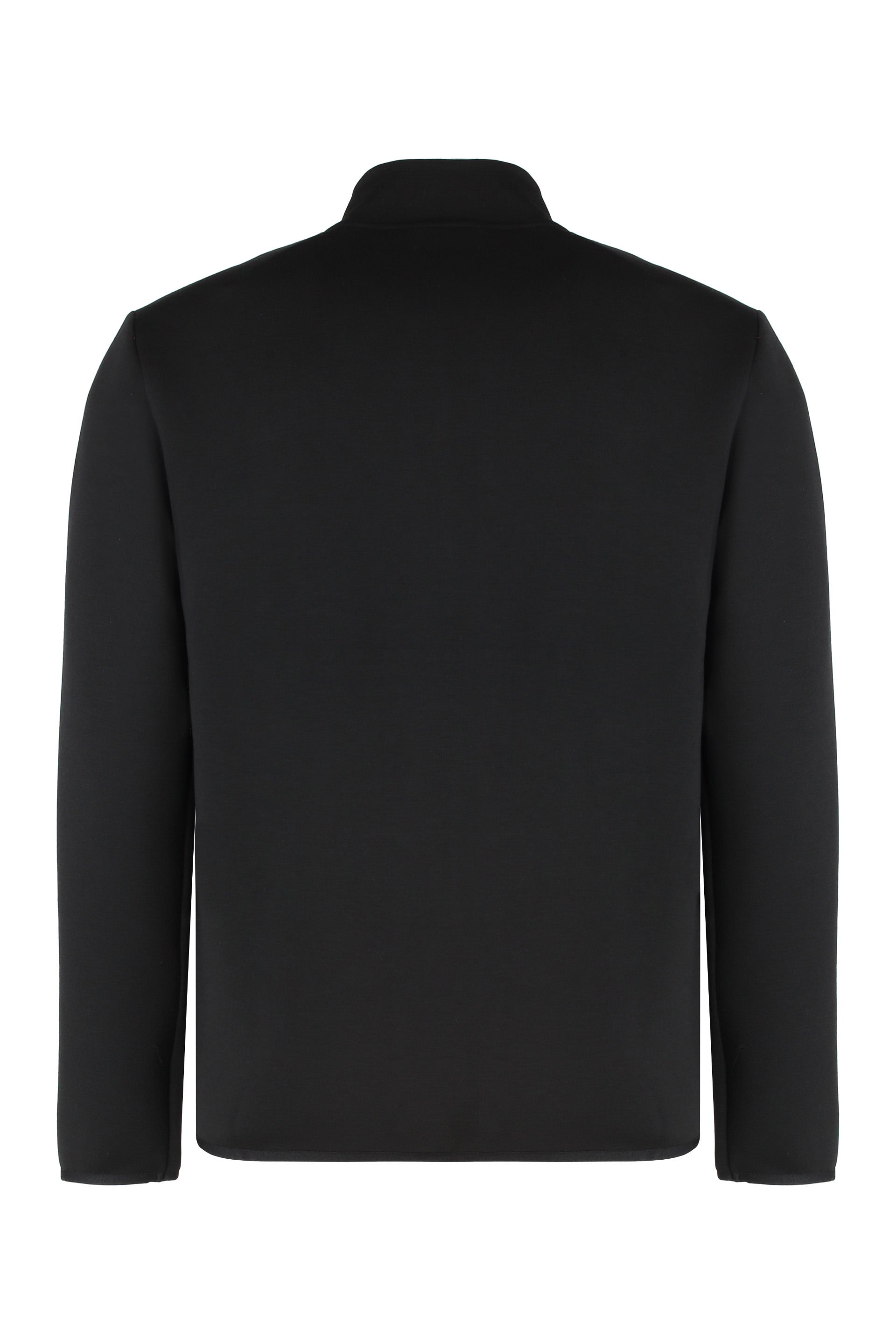 EA7 Tech Fabric Full-Zip Sweatshirt