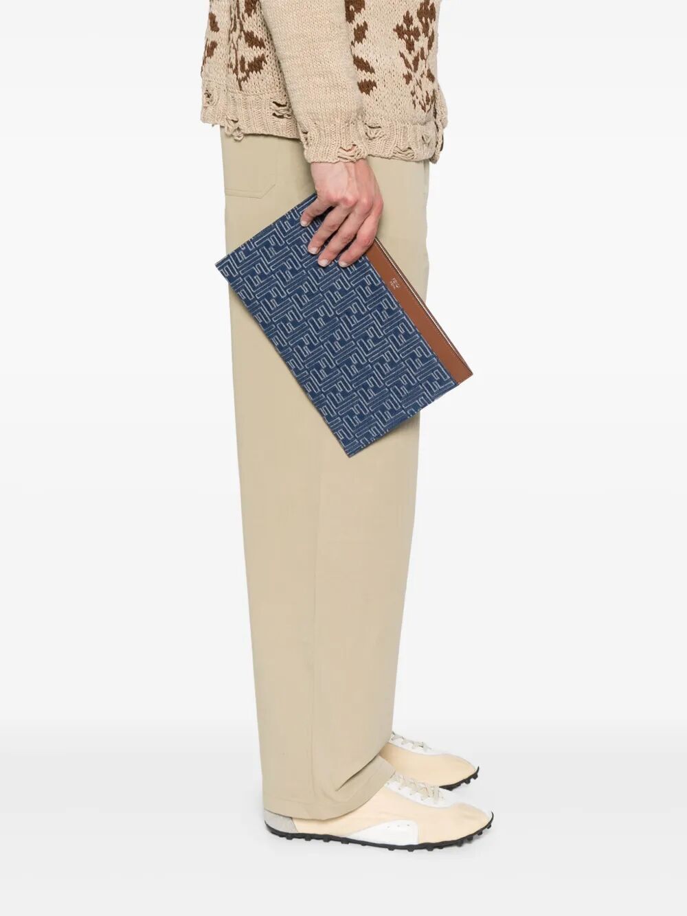 FENDI Medium Flat Pouch Handbag