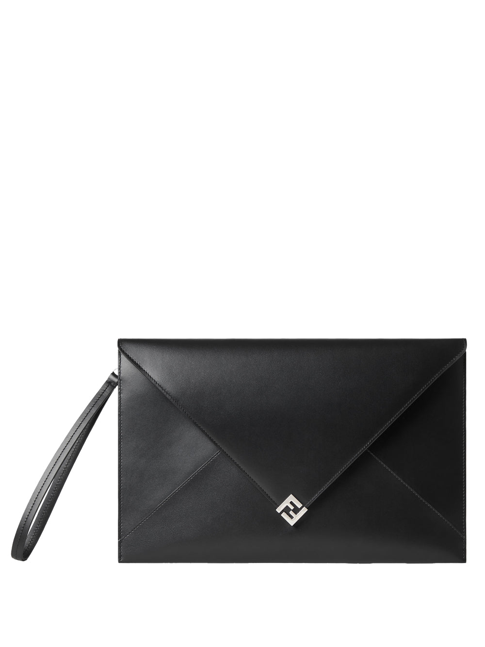 FENDI Large FF Squared Flat Pouch Handbag