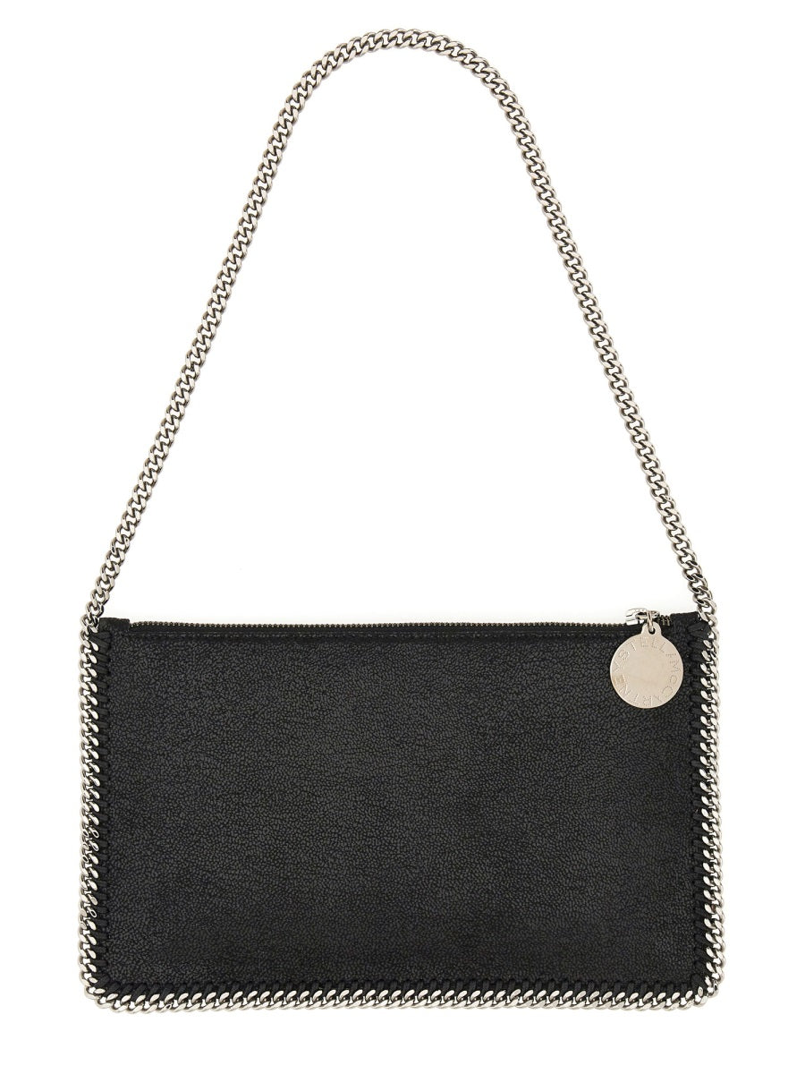 STELLA MCCARTNEY Faux Leather Falabella Mini Clutch Shoulder Handbag