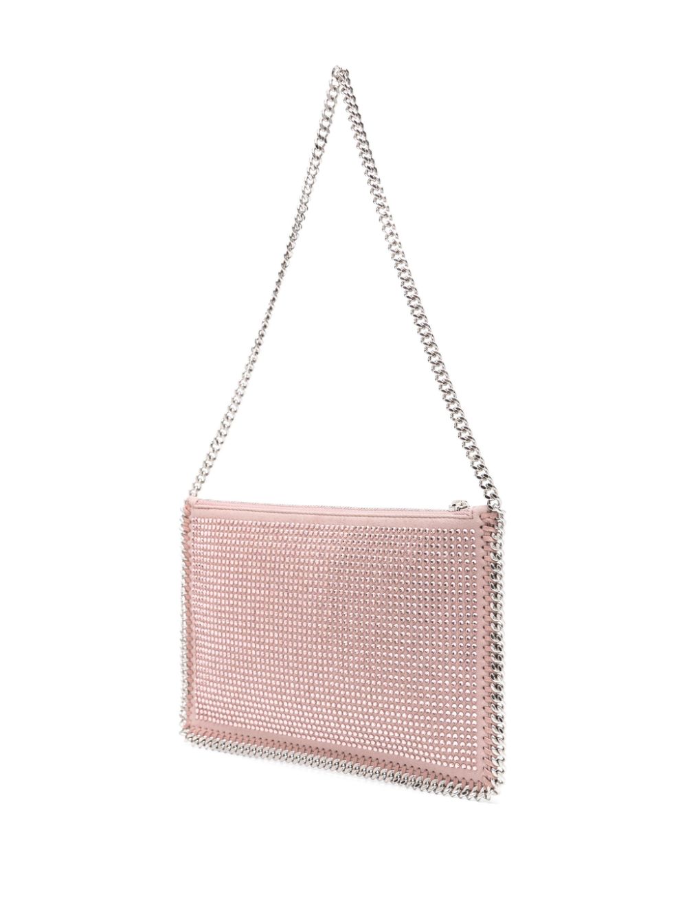 STELLA MCCARTNEY Mini Embellished Clutch with Chain Strap