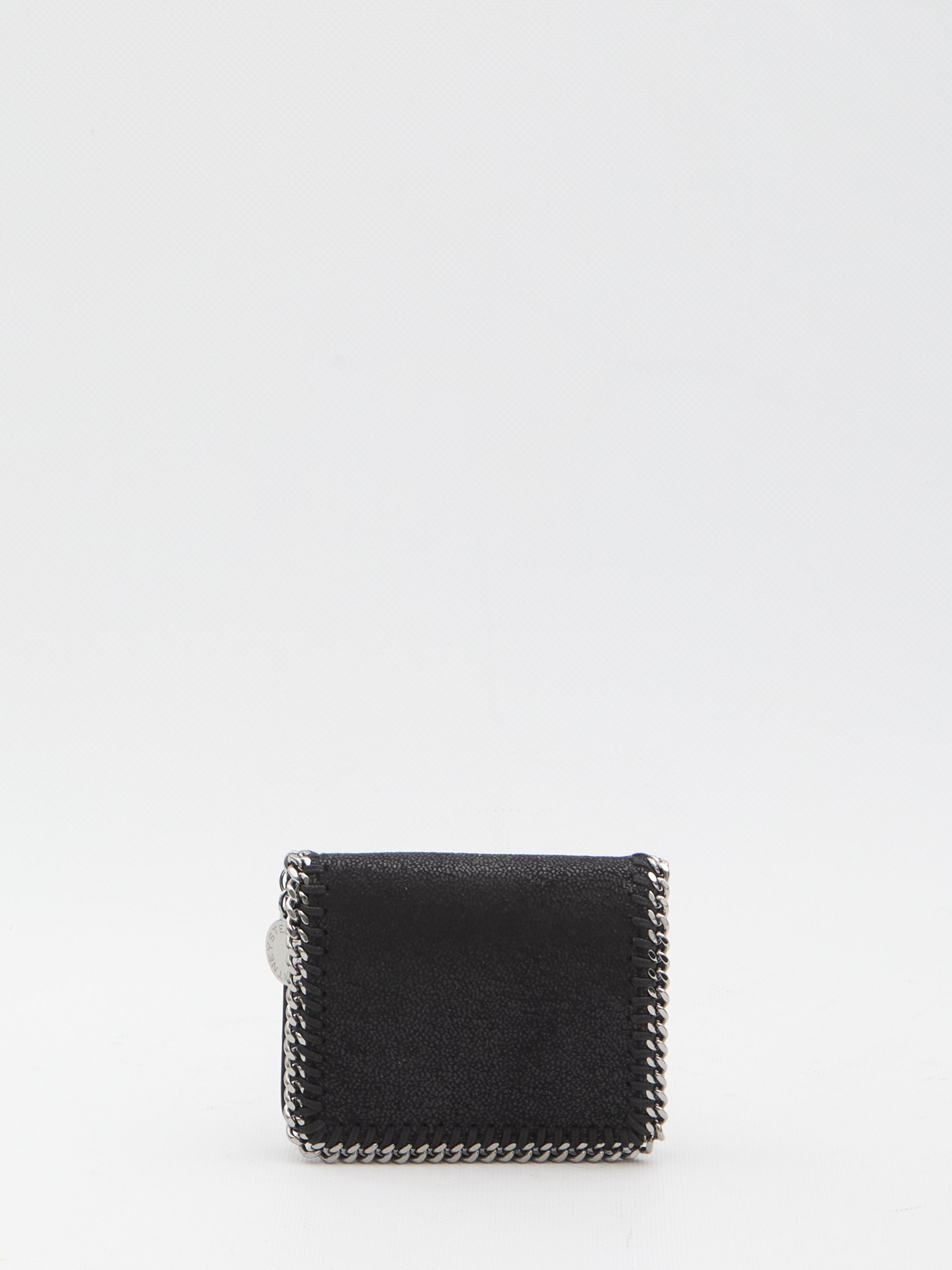 STELLA MCCARTNEY Mini Bifold Wallet with Chain Trim - SS26