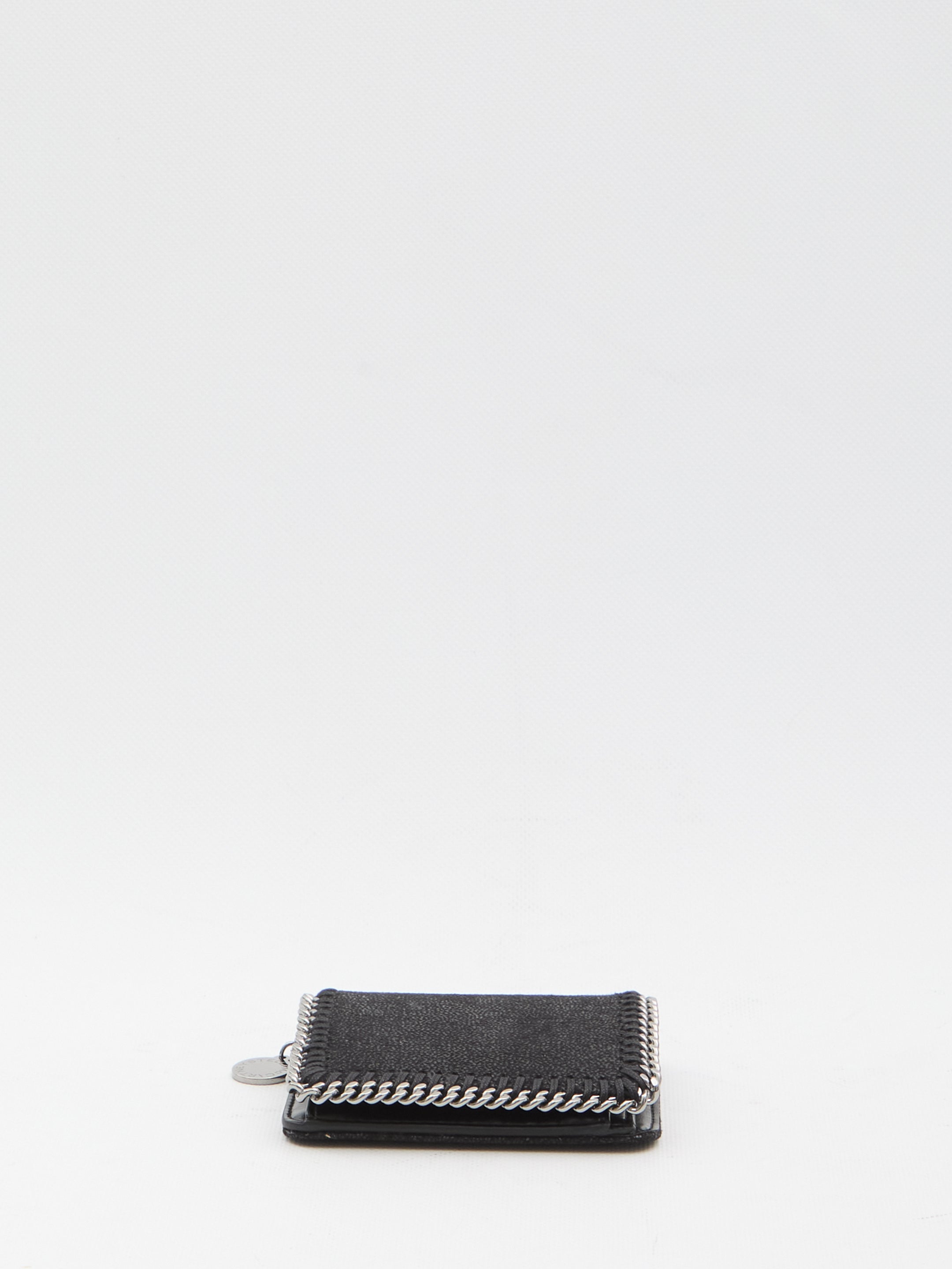 STELLA MCCARTNEY Mini Bi-Fold Wallet with Snap Closure
