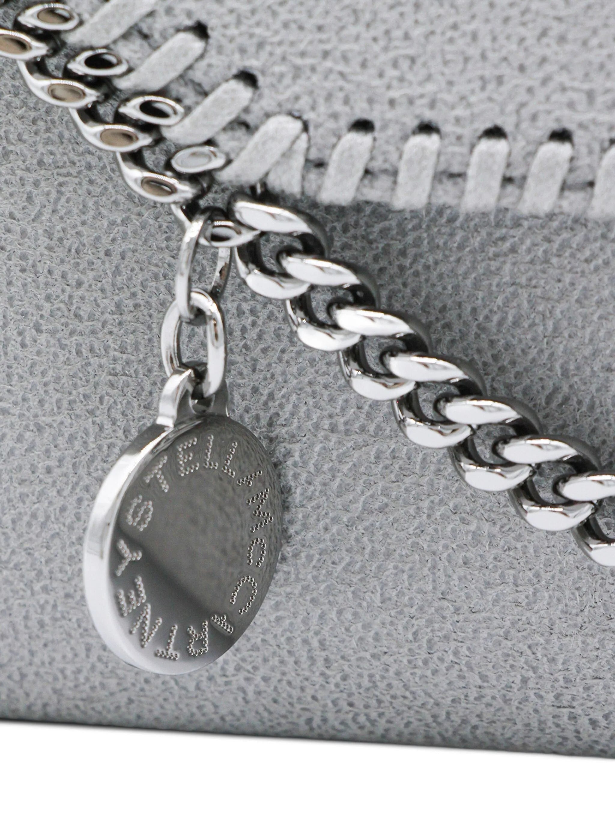 STELLA MCCARTNEY Mini Continental Wallet with Chain - 19 x 10 x 3 cm