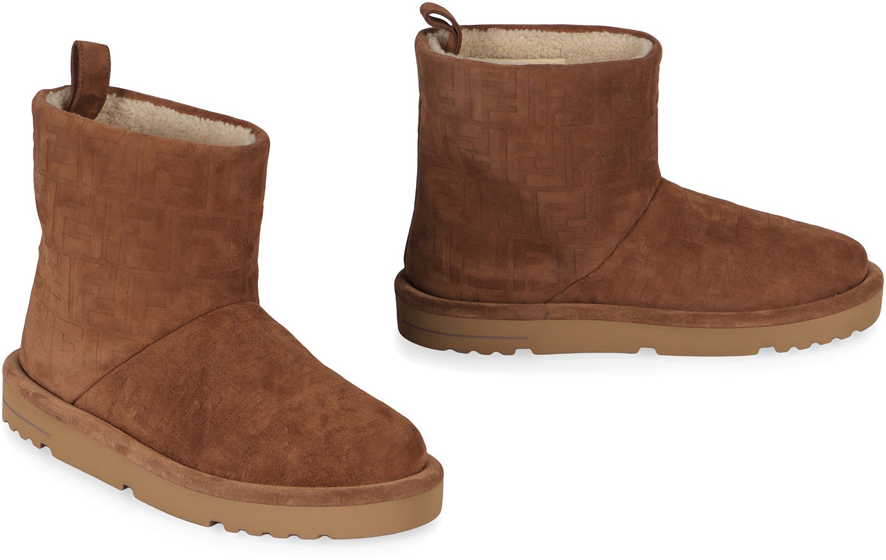 FENDI Suede Ankle Boots for Men - FW25