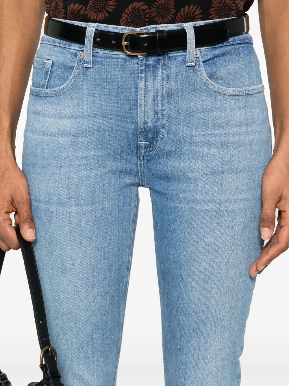 7 FOR ALL MANKIND Relaxed Skinny Bloom Jeans