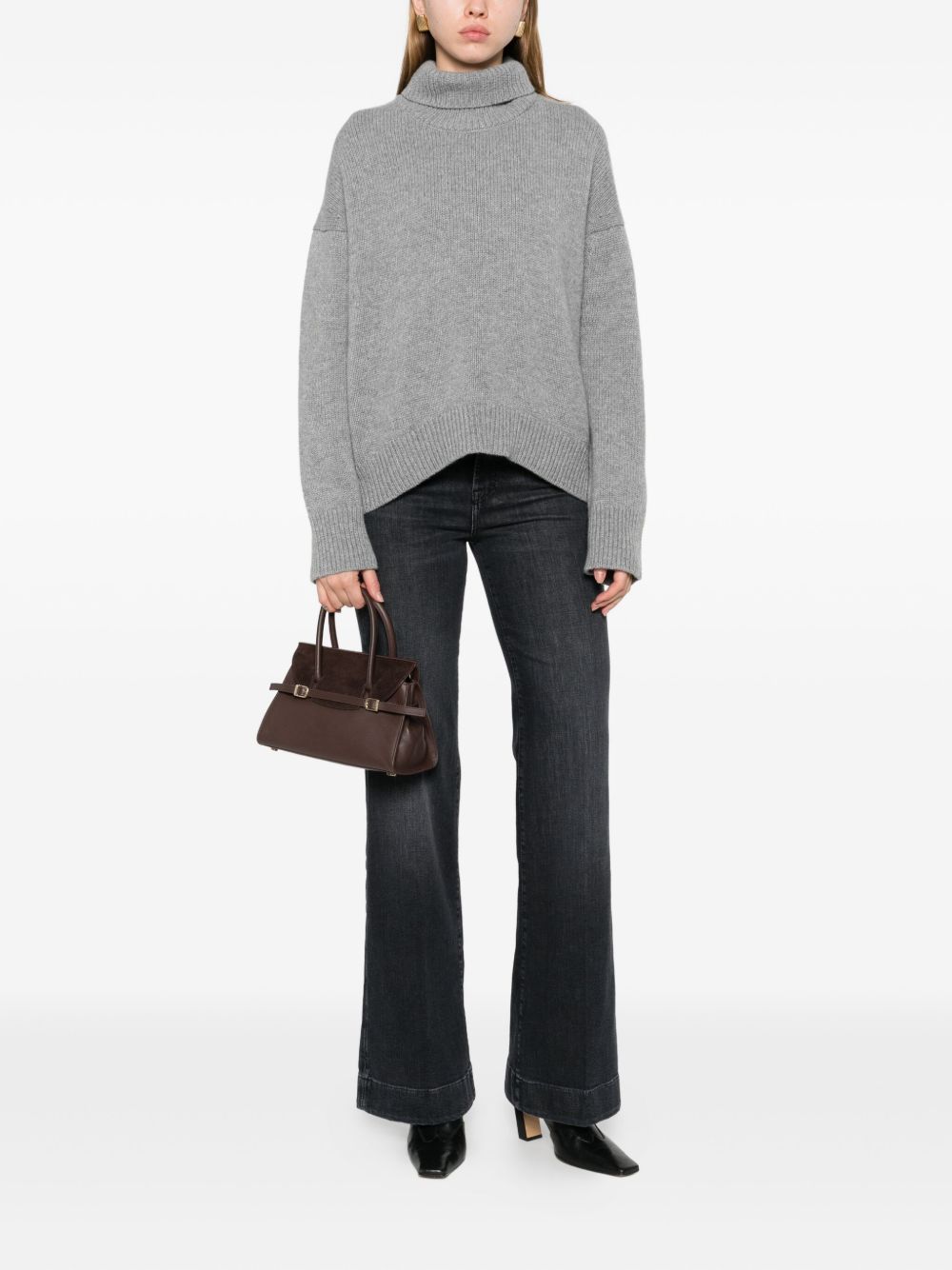 SEVEN High-Rise Flared Denim Jeans