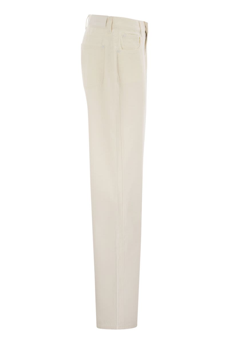 7 FOR ALL MANKIND High-Waisted Straight Leg Trousers