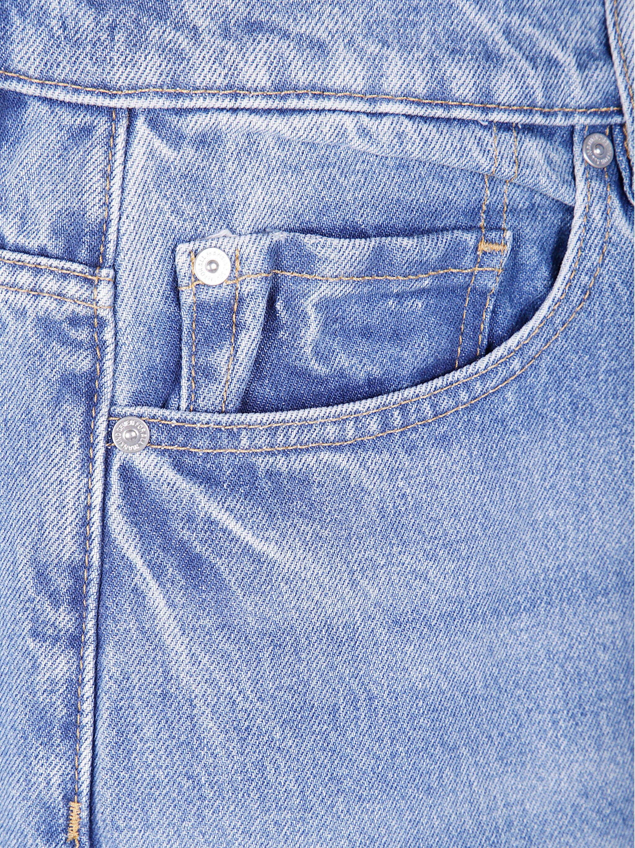 SEVEN Straight Ankle Fancy Pants with Raw Cut