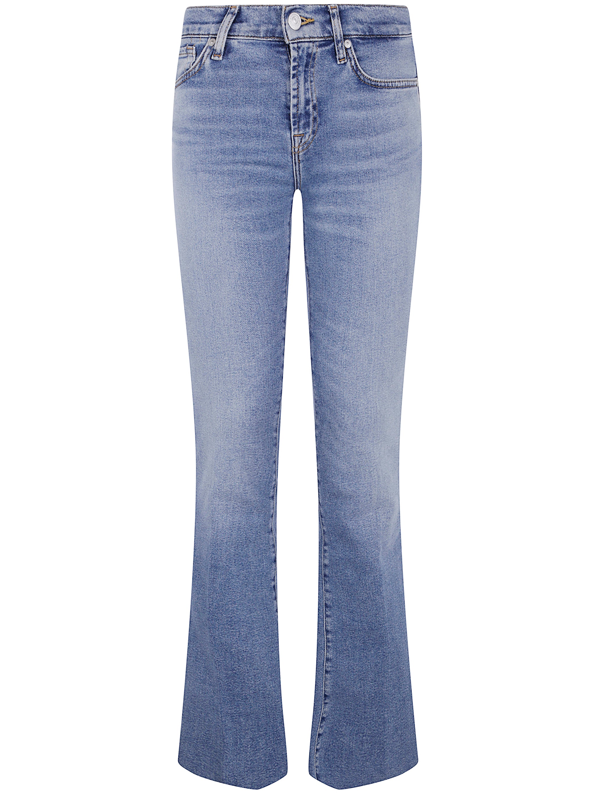 SEVEN Mini Cropped Level with Raw Cut