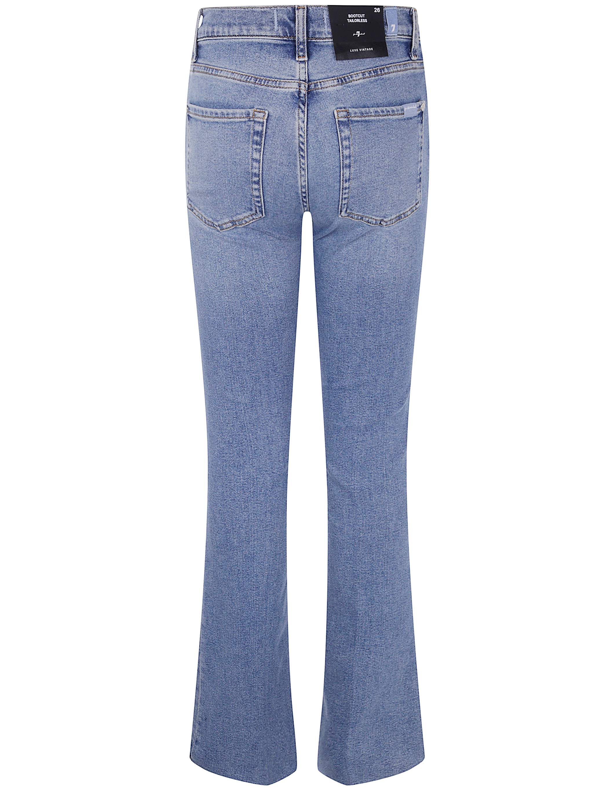 SEVEN Mini Cropped Level with Raw Cut