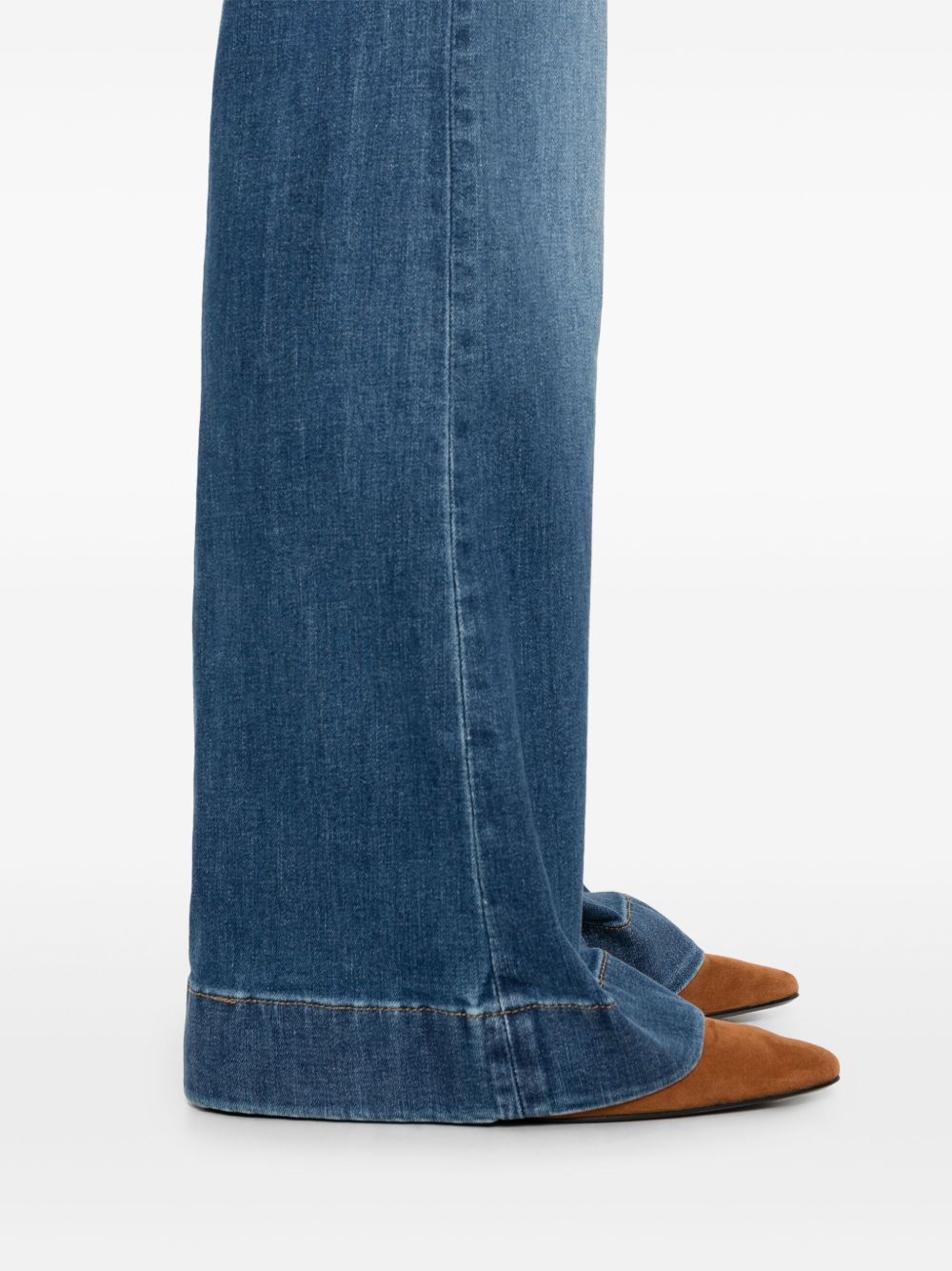 7 FOR ALL MANKIND High-Waisted Flared Jeans