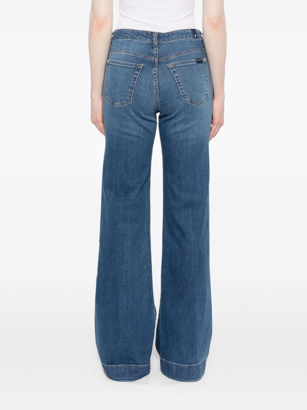 SEVEN Wide-Leg Denim Jeans