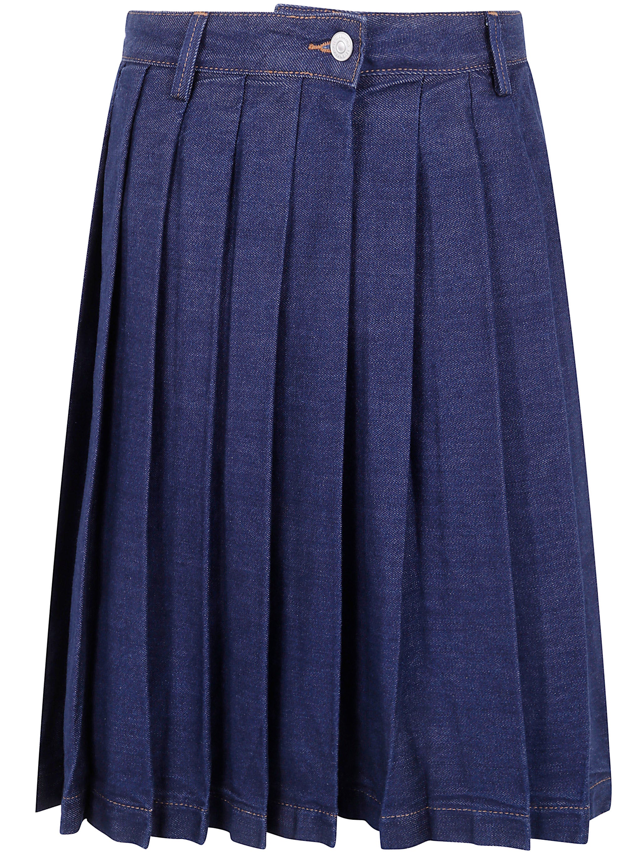 SEVEN FOR ALL MANKIND Pleated Midi Skirt