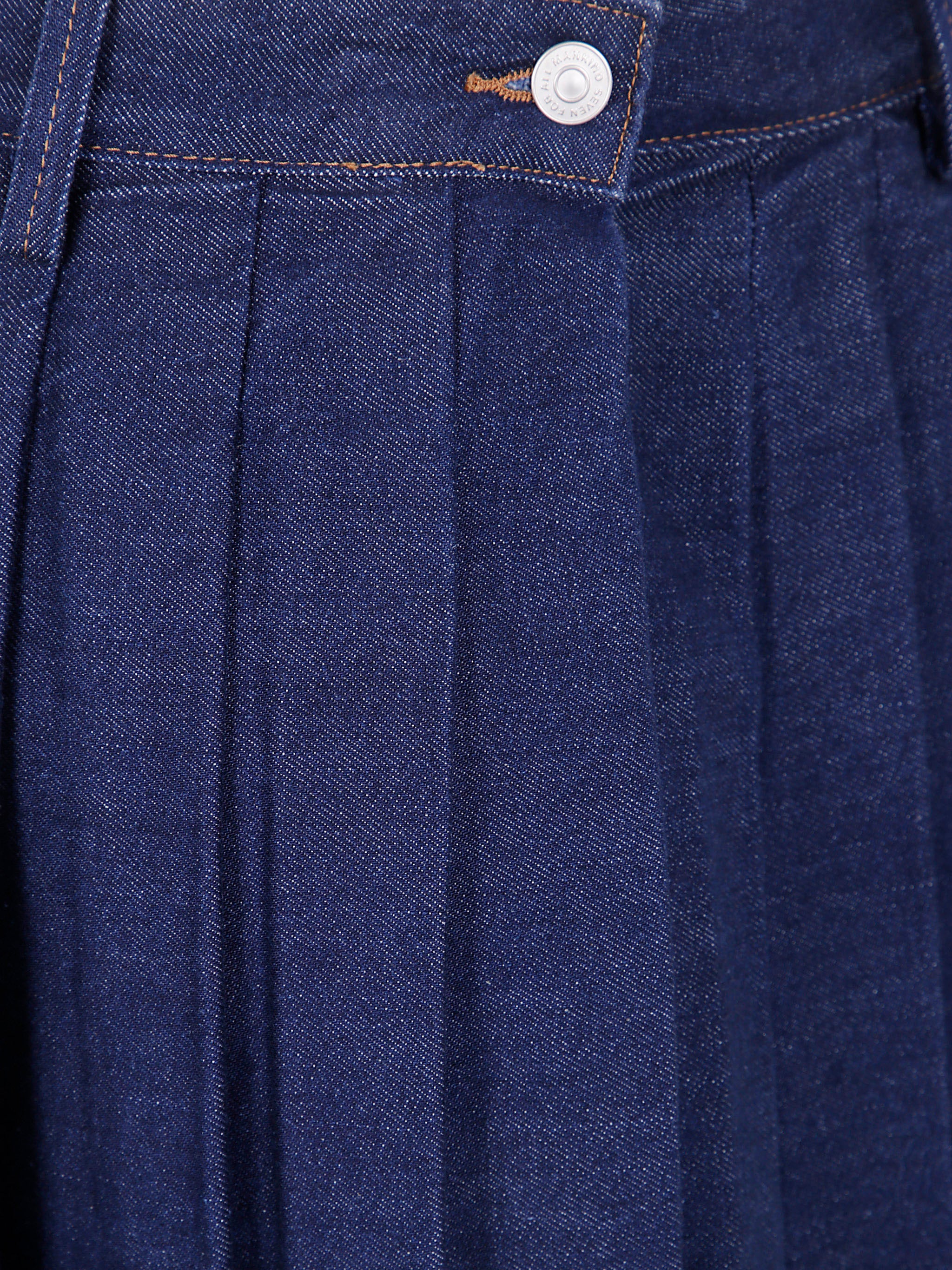 SEVEN FOR ALL MANKIND Pleated Midi Skirt