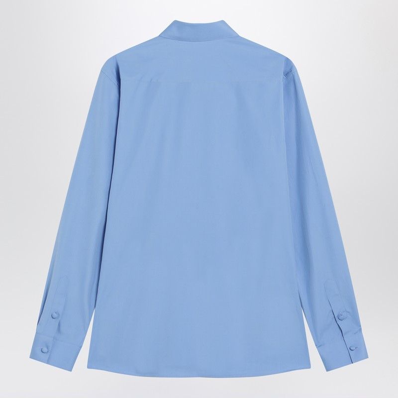 VALENTINO Classic Cotton Shirt with Pointed Collar for Men