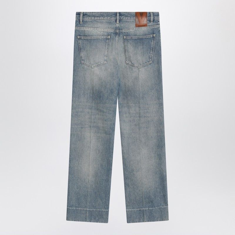 VALENTINO Medium Washed-Effect Denim Jeans