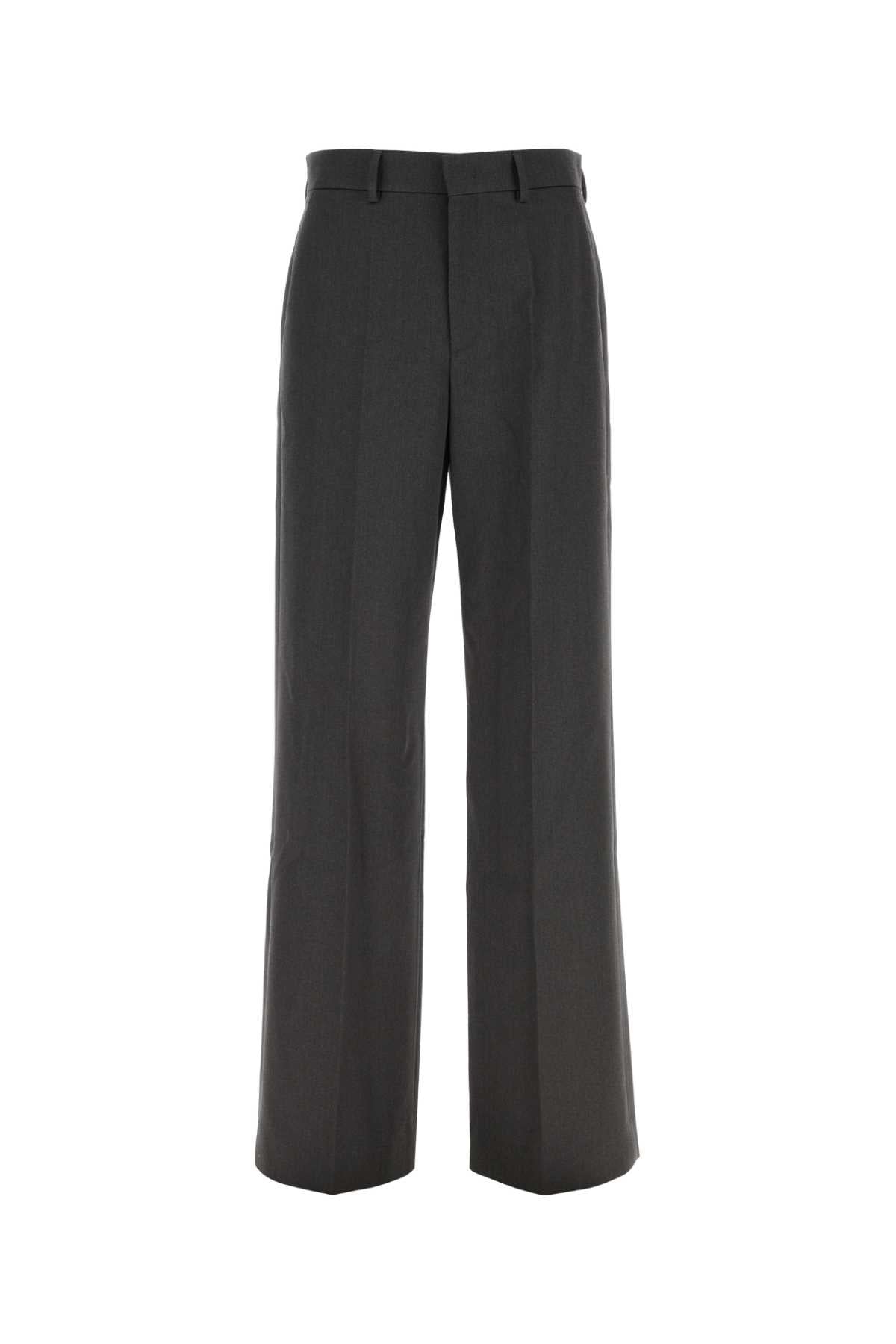 VALENTINO GARAVANI Charcoal Wool Trousers for Men