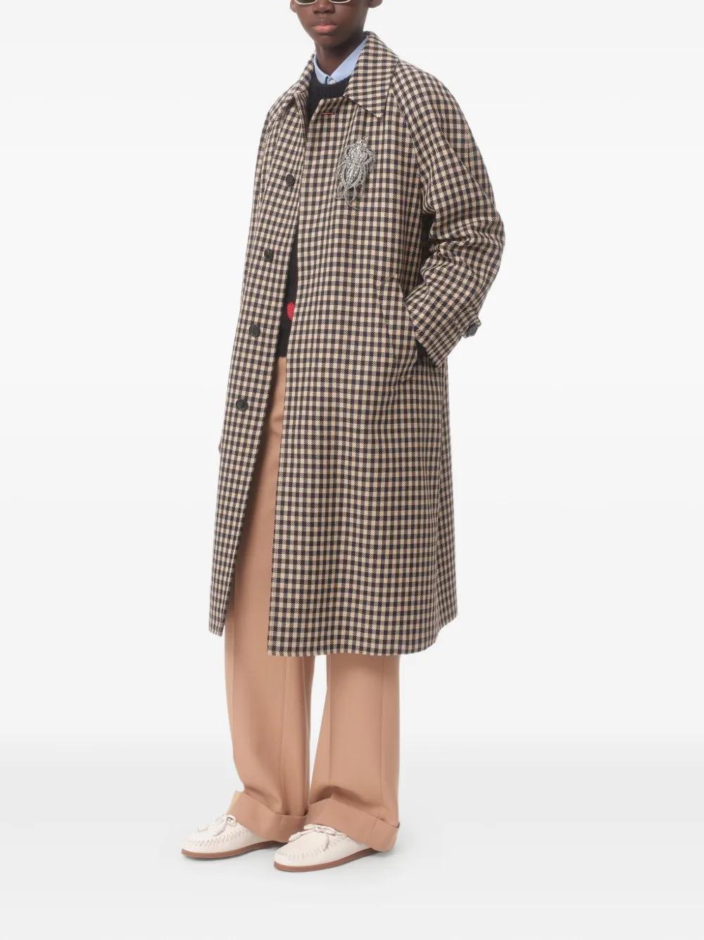 VALENTINO Classic Vichy Pattern Jacket