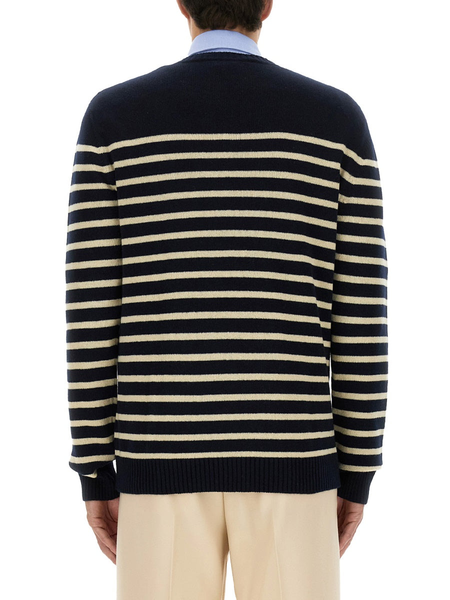VALENTINO Multicolour Virgin Wool Sweater for Men - FW25 Edition