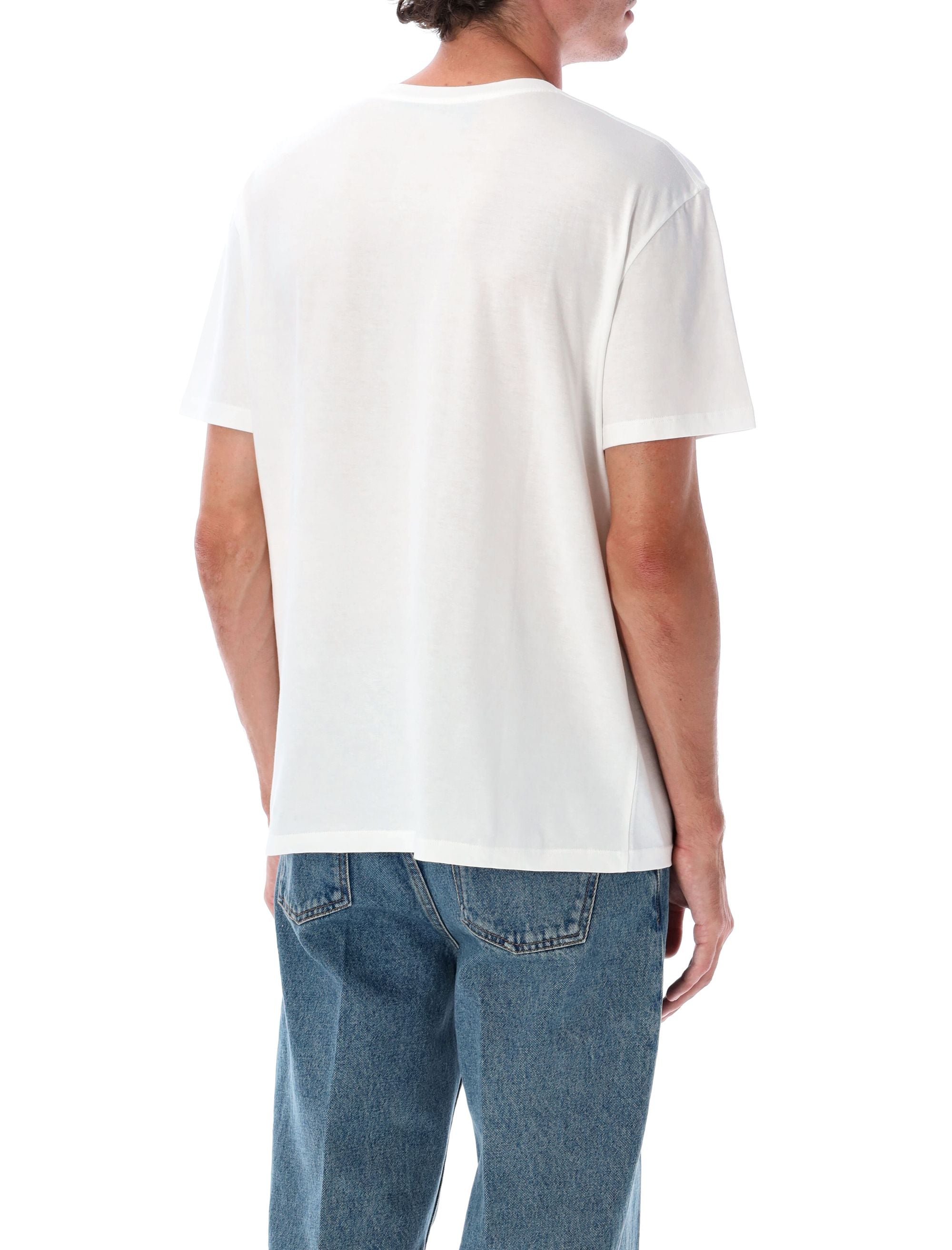 VALENTINO GARAVANI Men's Regular Fit Cotton T-Shirt with Vlogo Patch