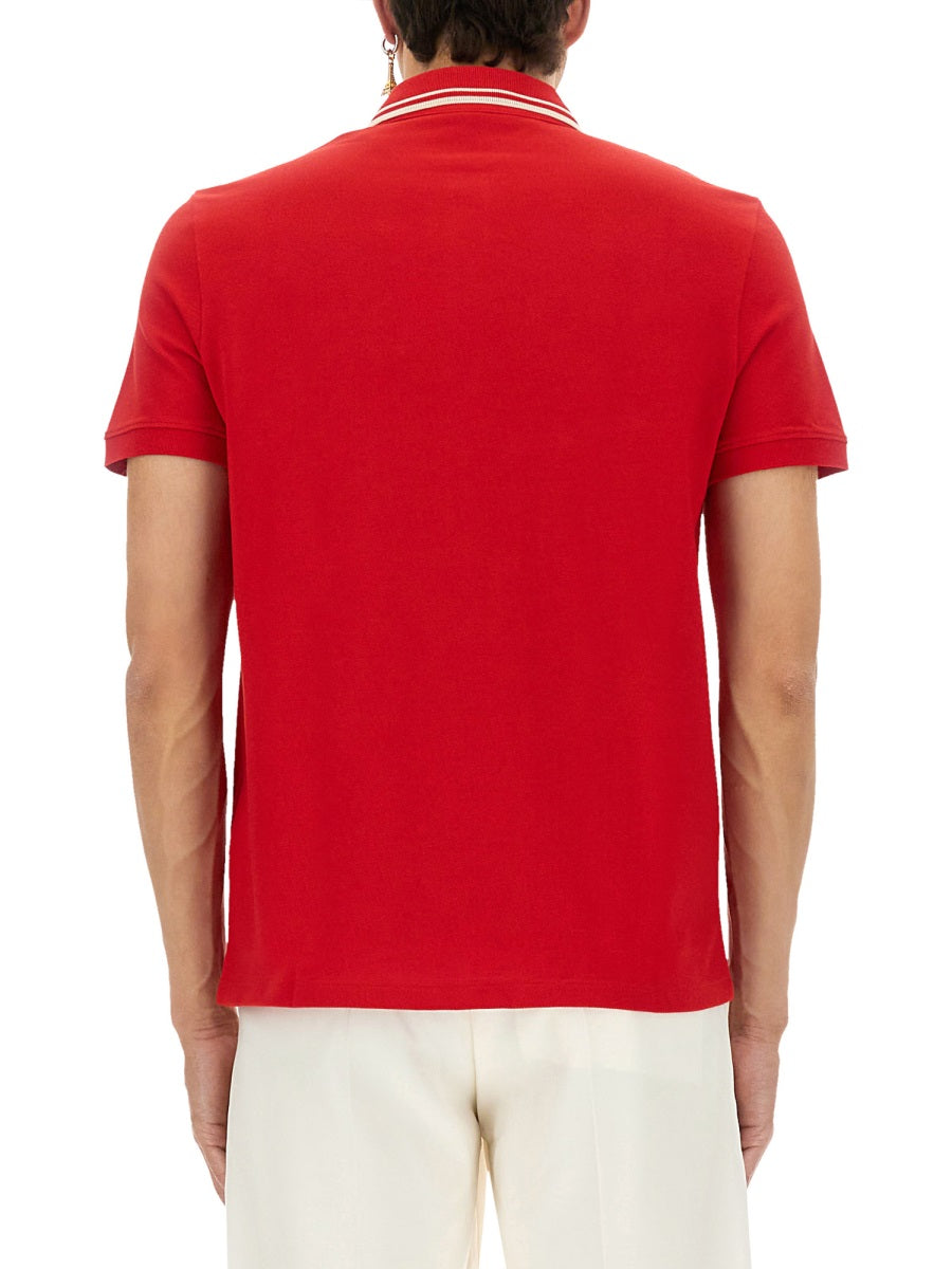 VALENTINO Classic Cotton Polo Shirt for Men - FW25