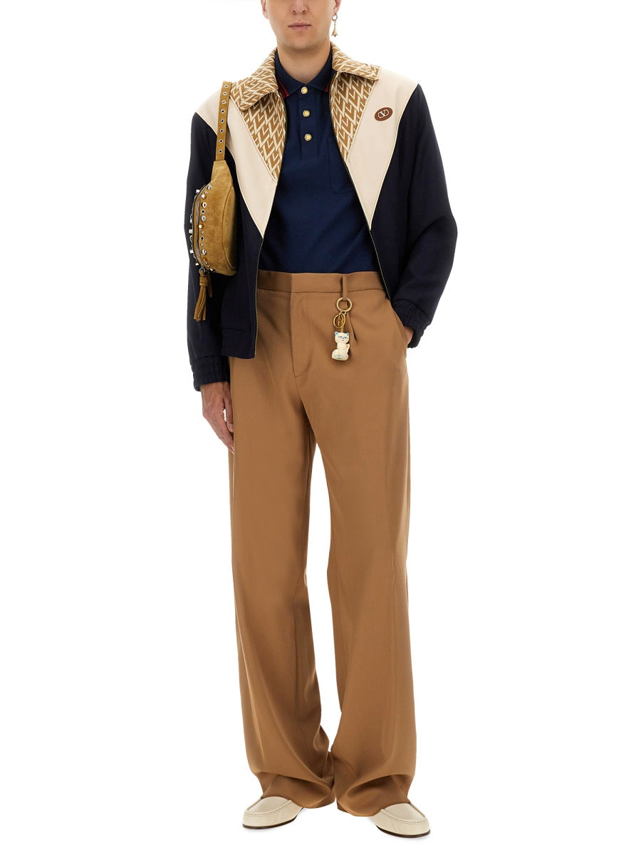 VALENTINO Cotton Polo Shirt for Men - FW25 Collection