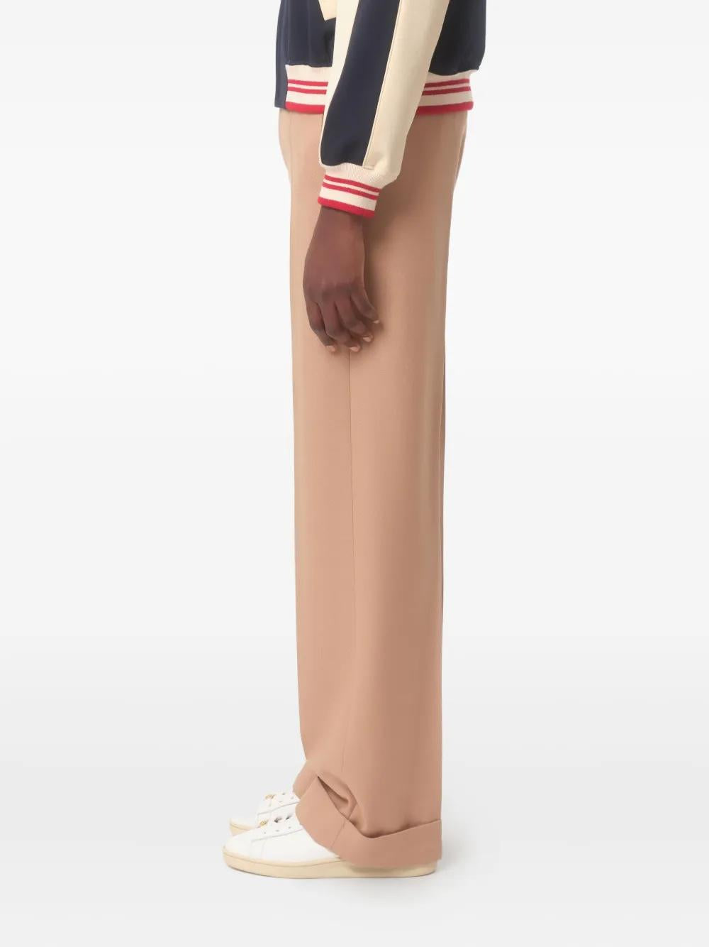 VALENTINO Classic Wool Trousers for Men - FW25