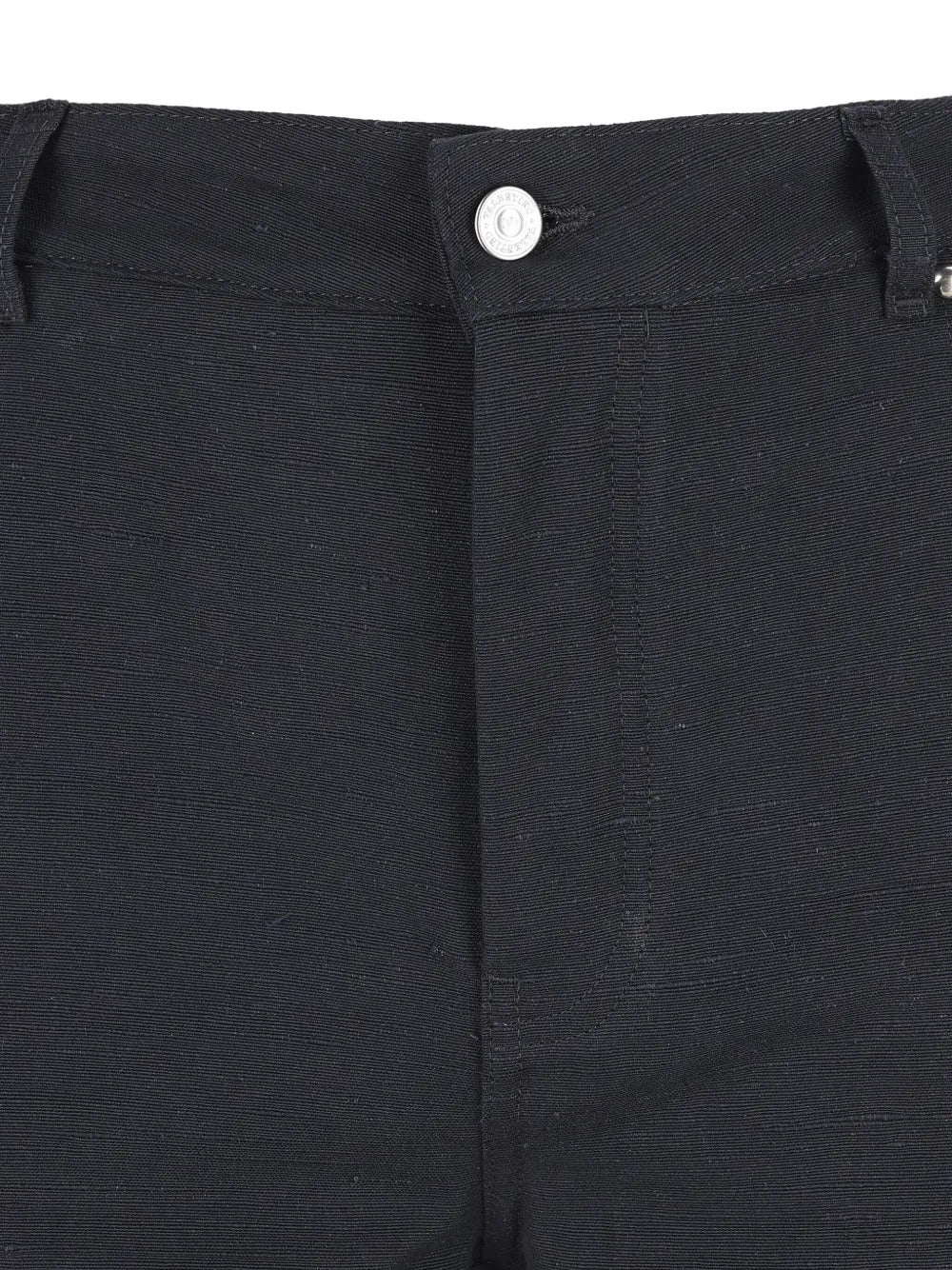 VALENTINO GARAVANI Linen and Cotton Trousers with Stud Details - FW25