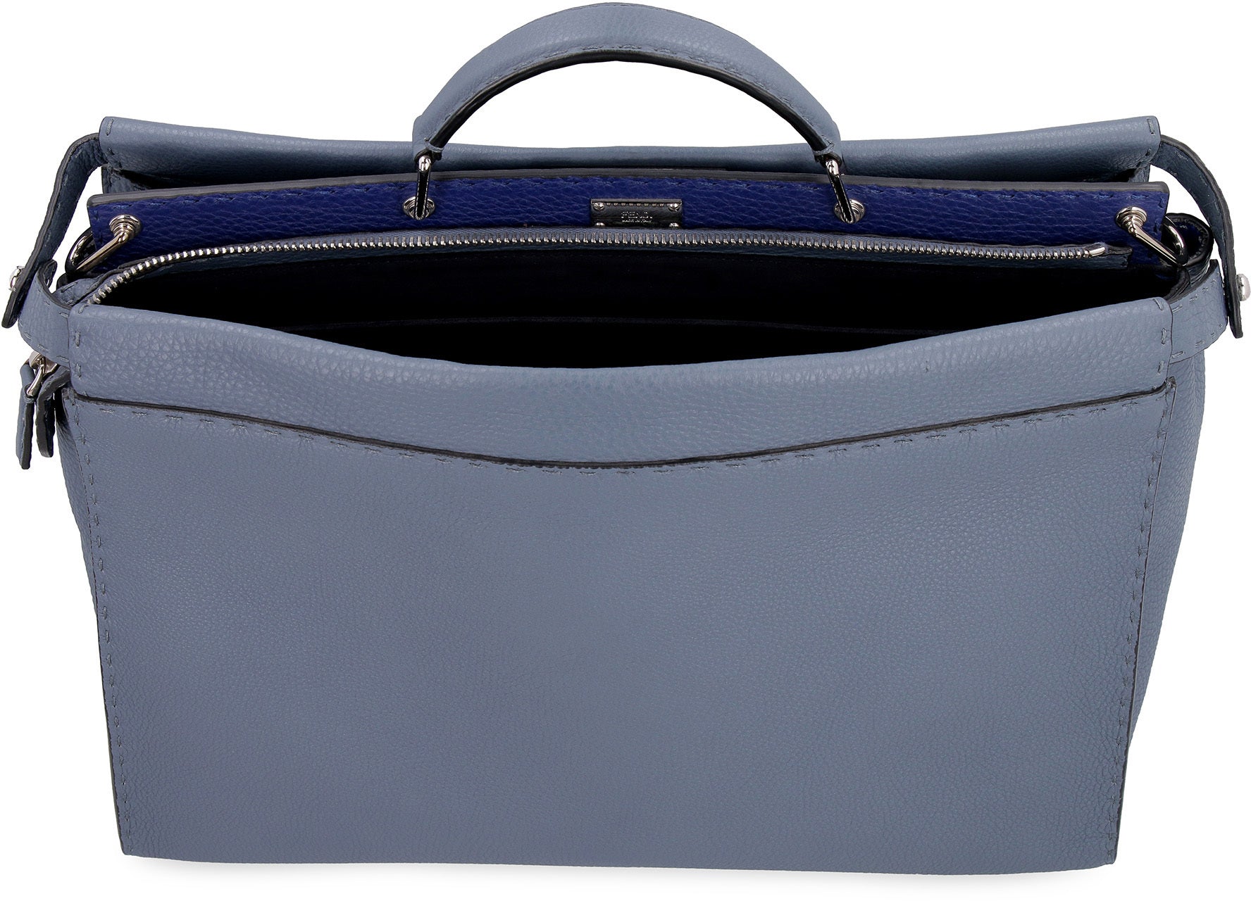 FENDI Peekaboo Mini Leather Handbag 40 CM