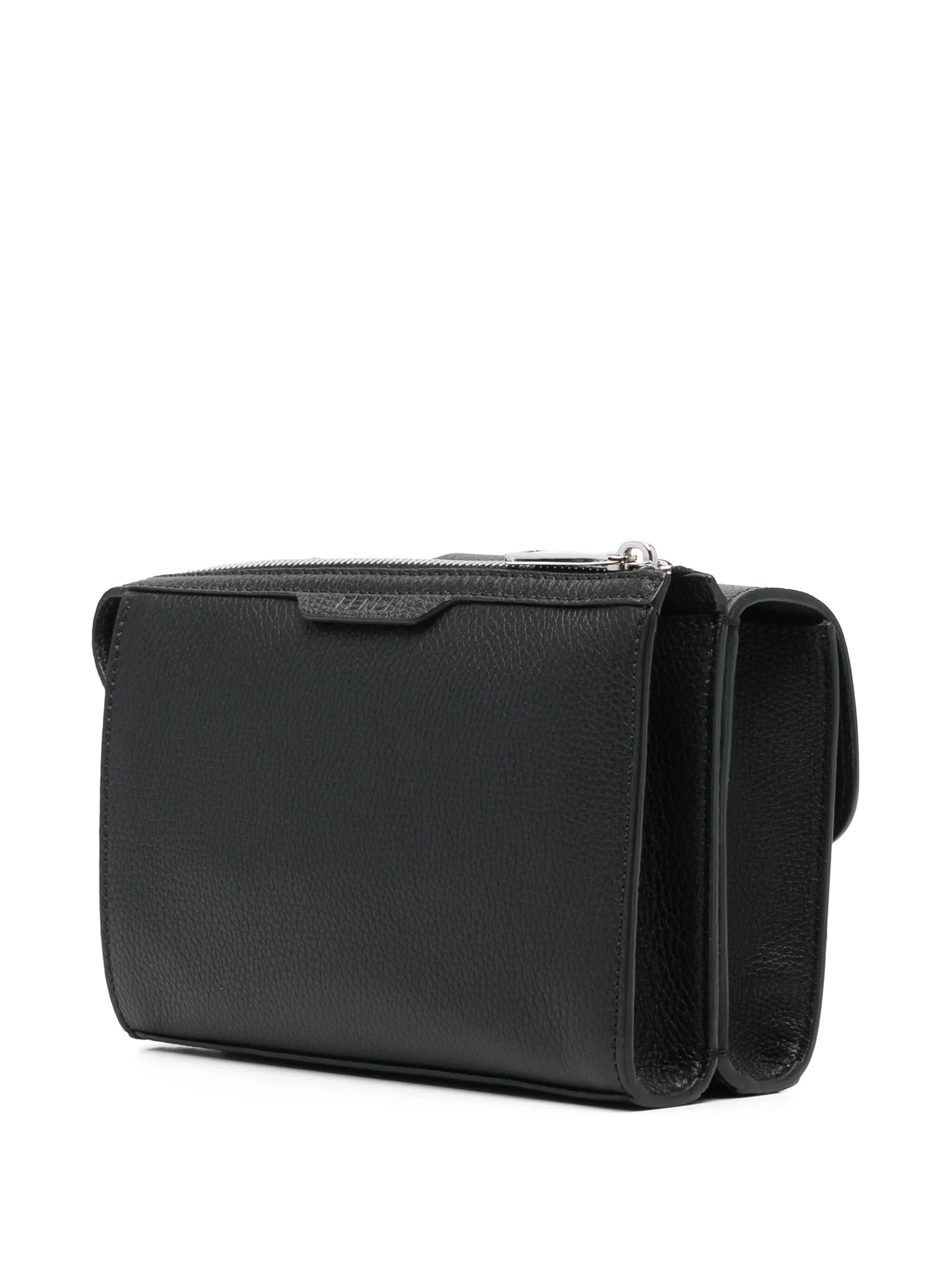 FENDI 100% Leather Handbag for Men - SS25 Collection